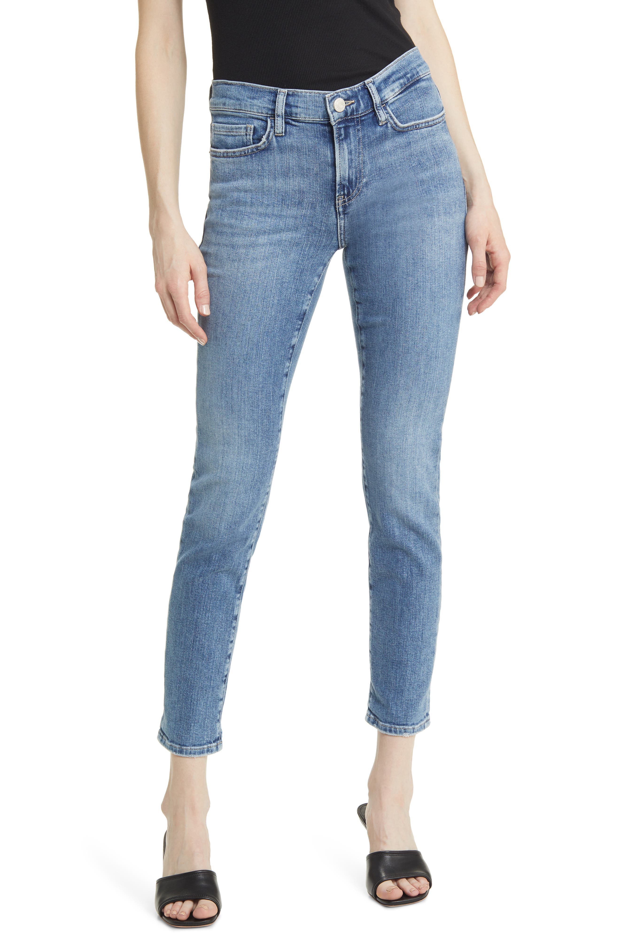 Le Garcon Ankle Slim Boyfriend Jeans - image 1