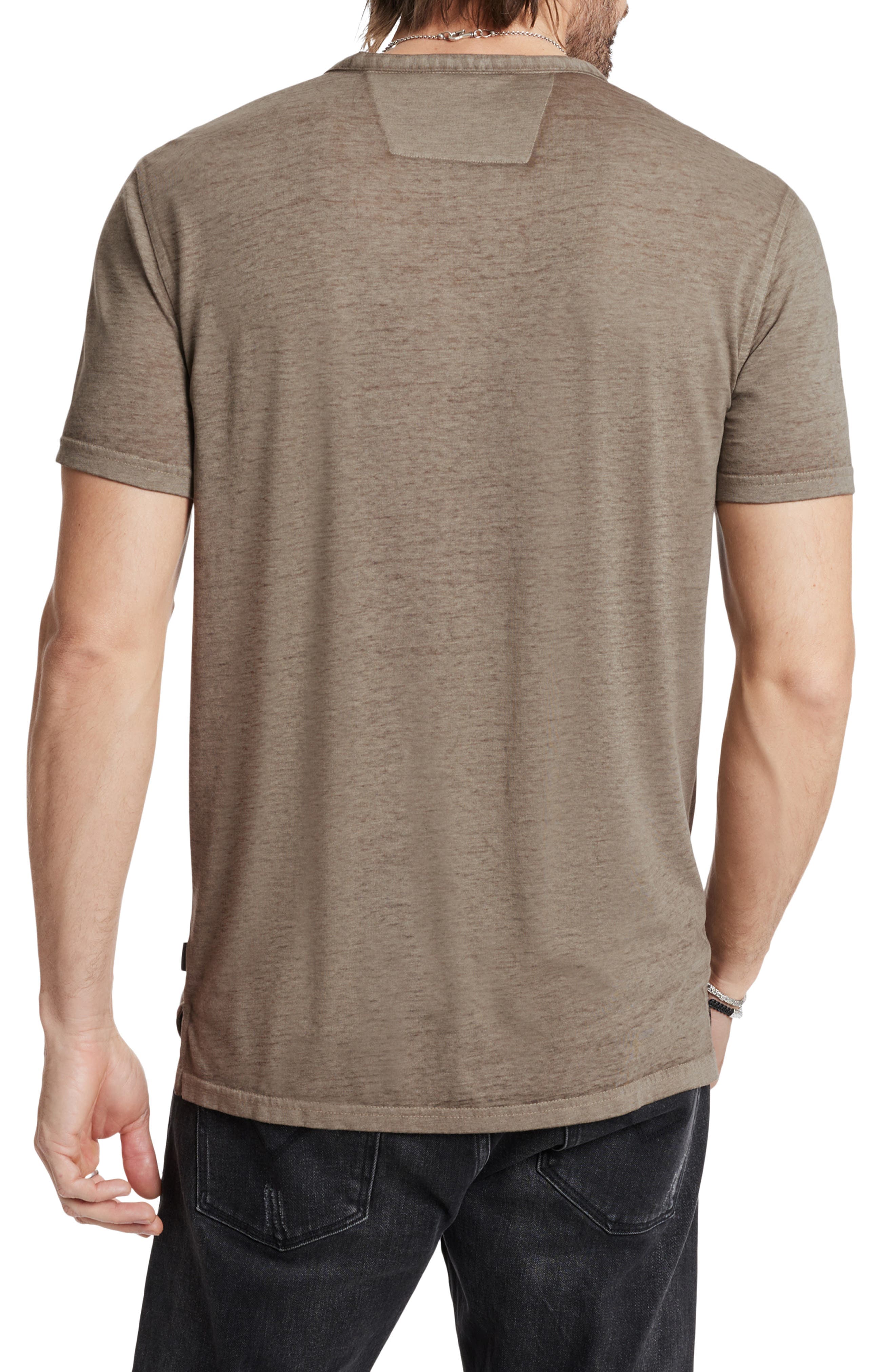 Duke Short Sleeve Slub Henley - image 2