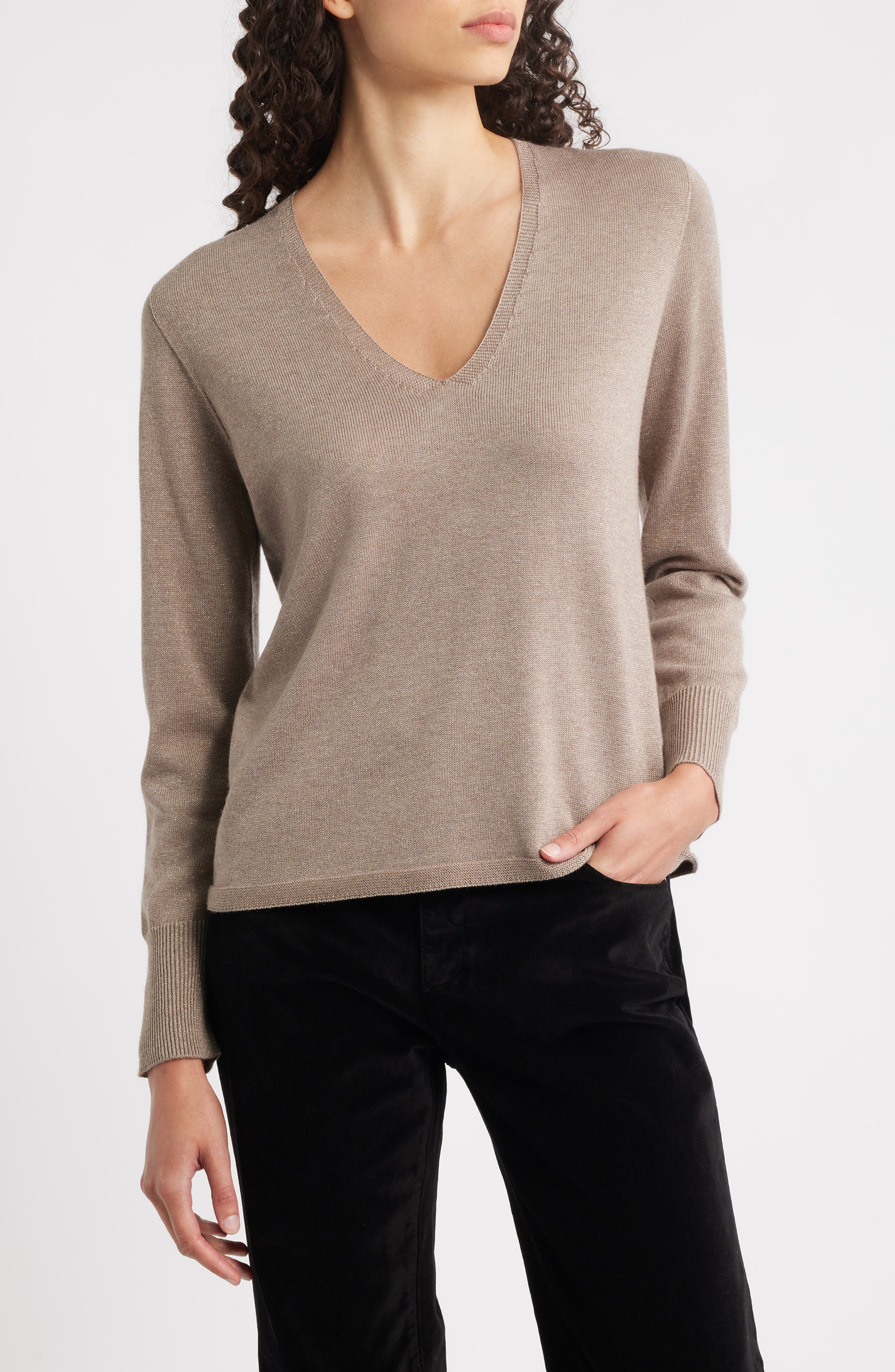 Vinny V-Neck Sweater - image 1