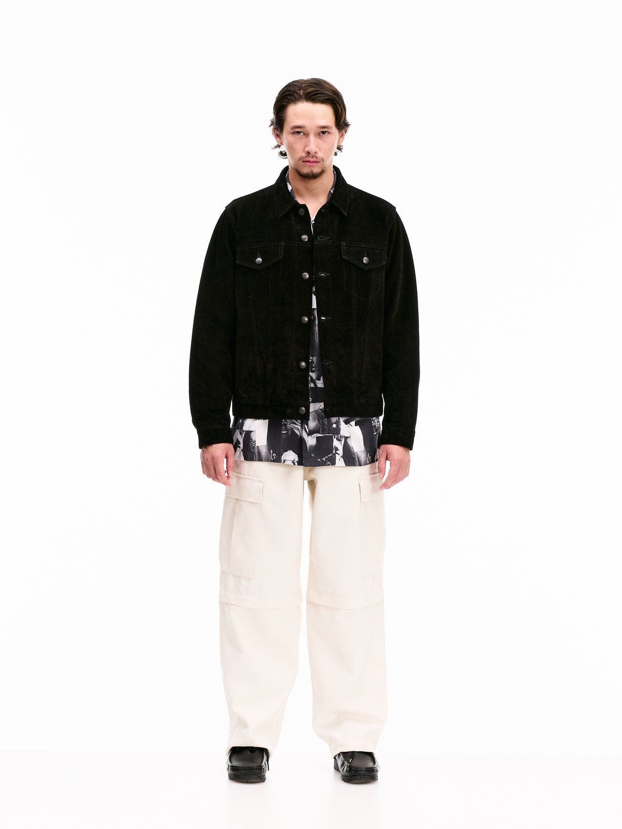 Suede Trucker Jacket - image 2