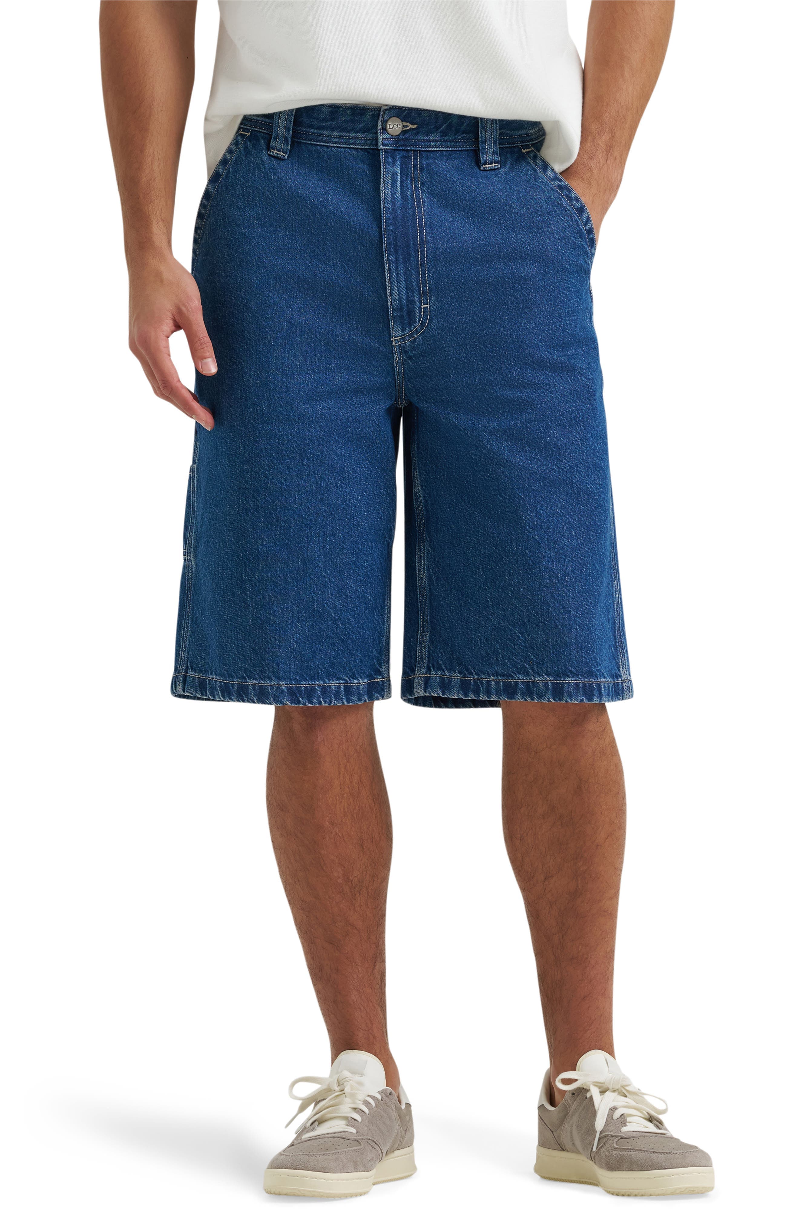 Skater Denim Carpenter Shorts - image 1
