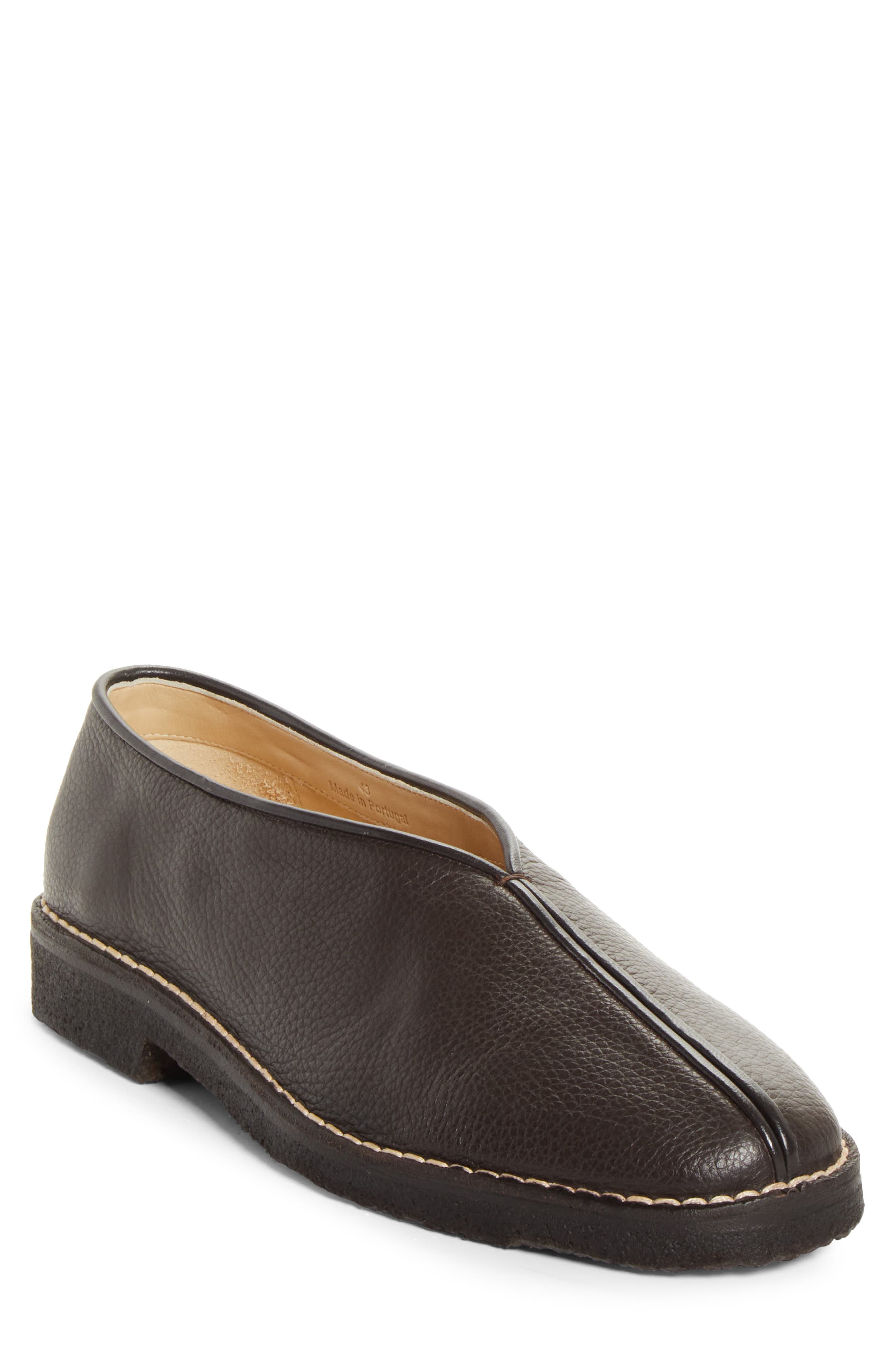 Piped Crepe Slipper Loafer - image 1
