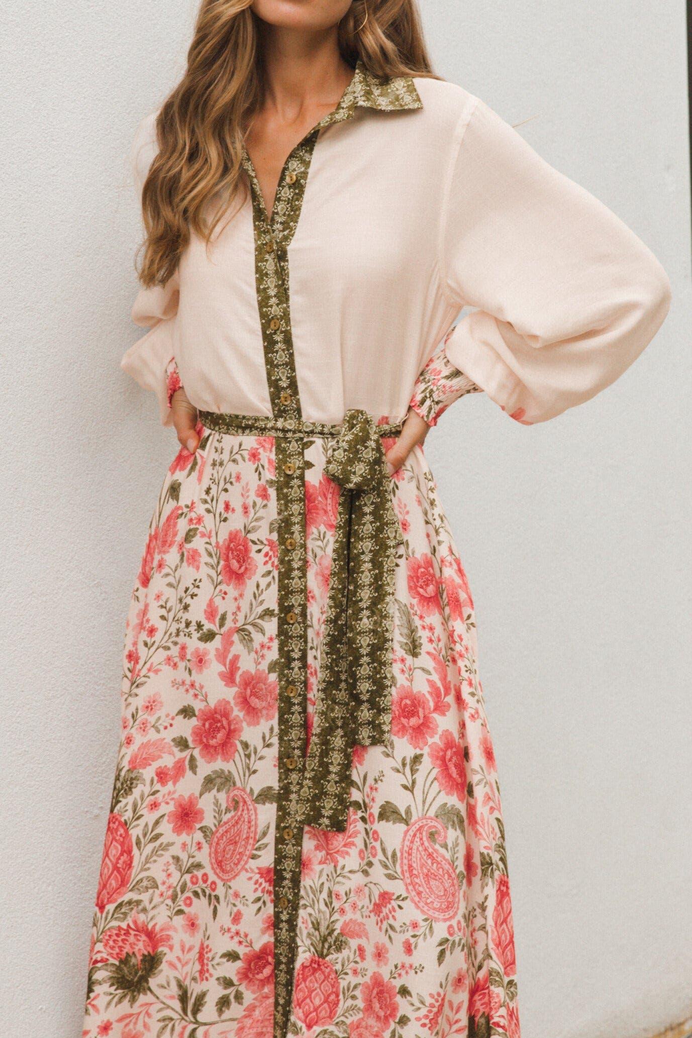 Petal Dream Shirtdress - image 2
