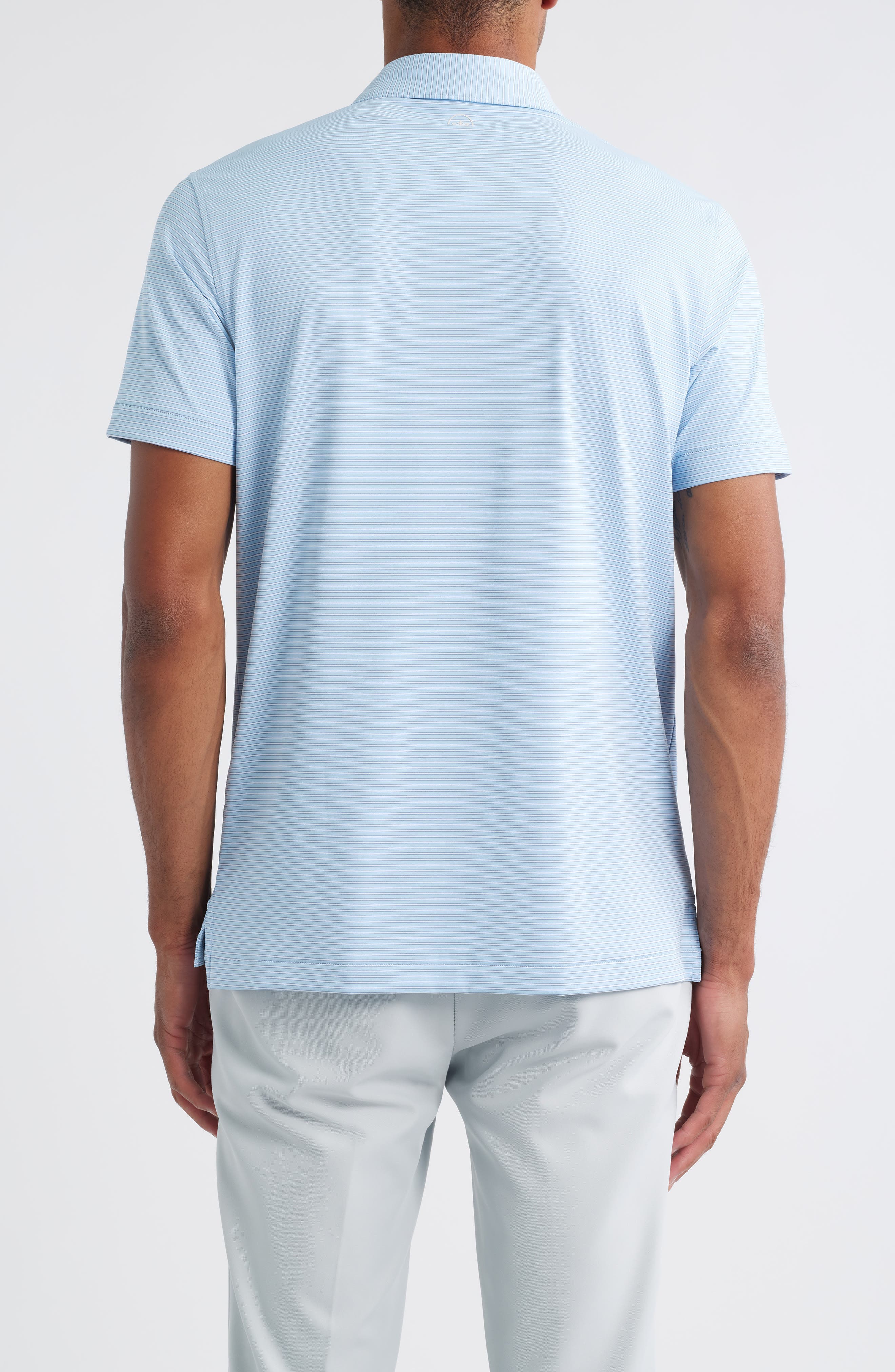 Ambrose Stripe Performance Jersey Polo - image 2