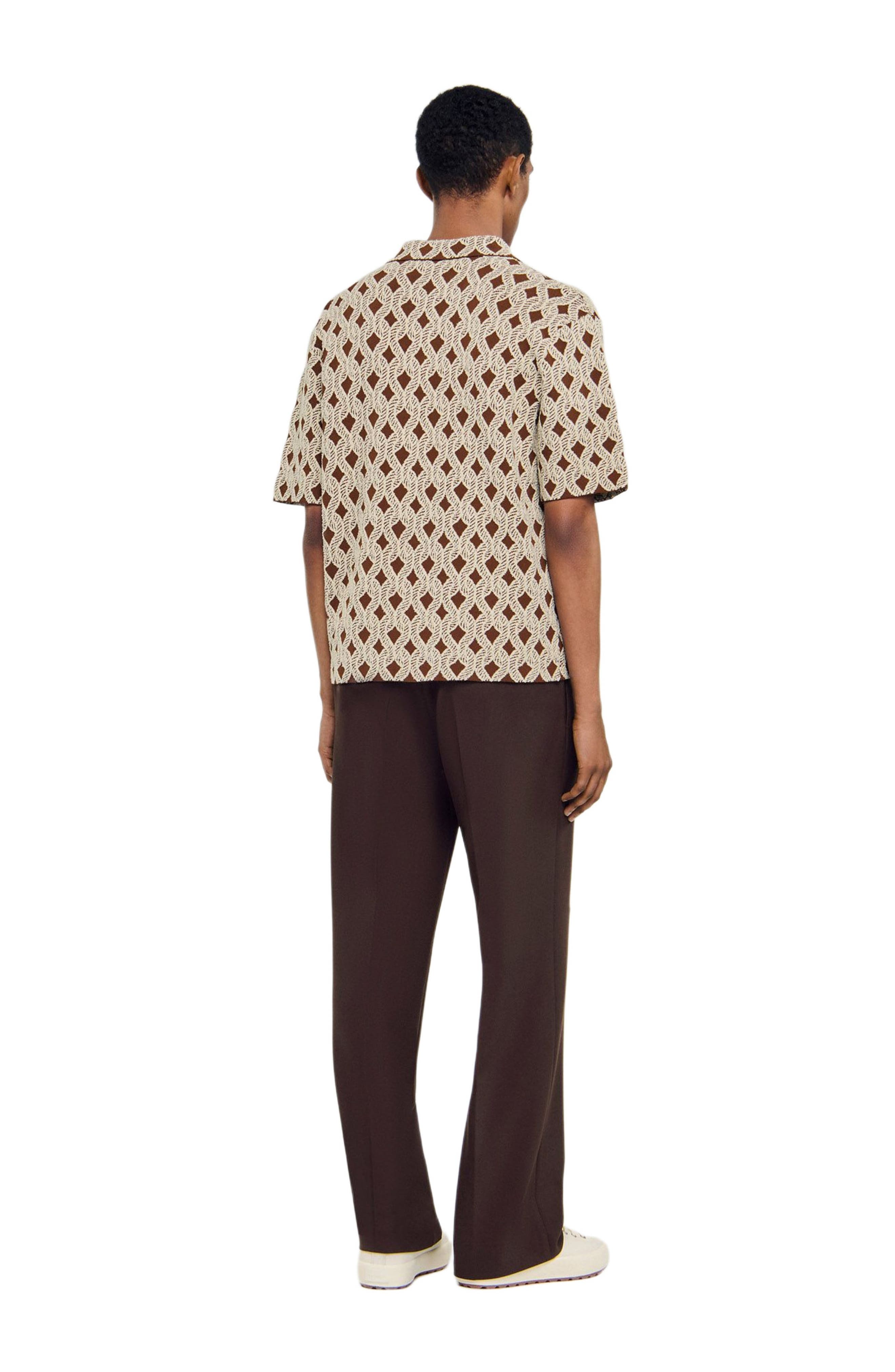 Rope jacquard shirt - image 4