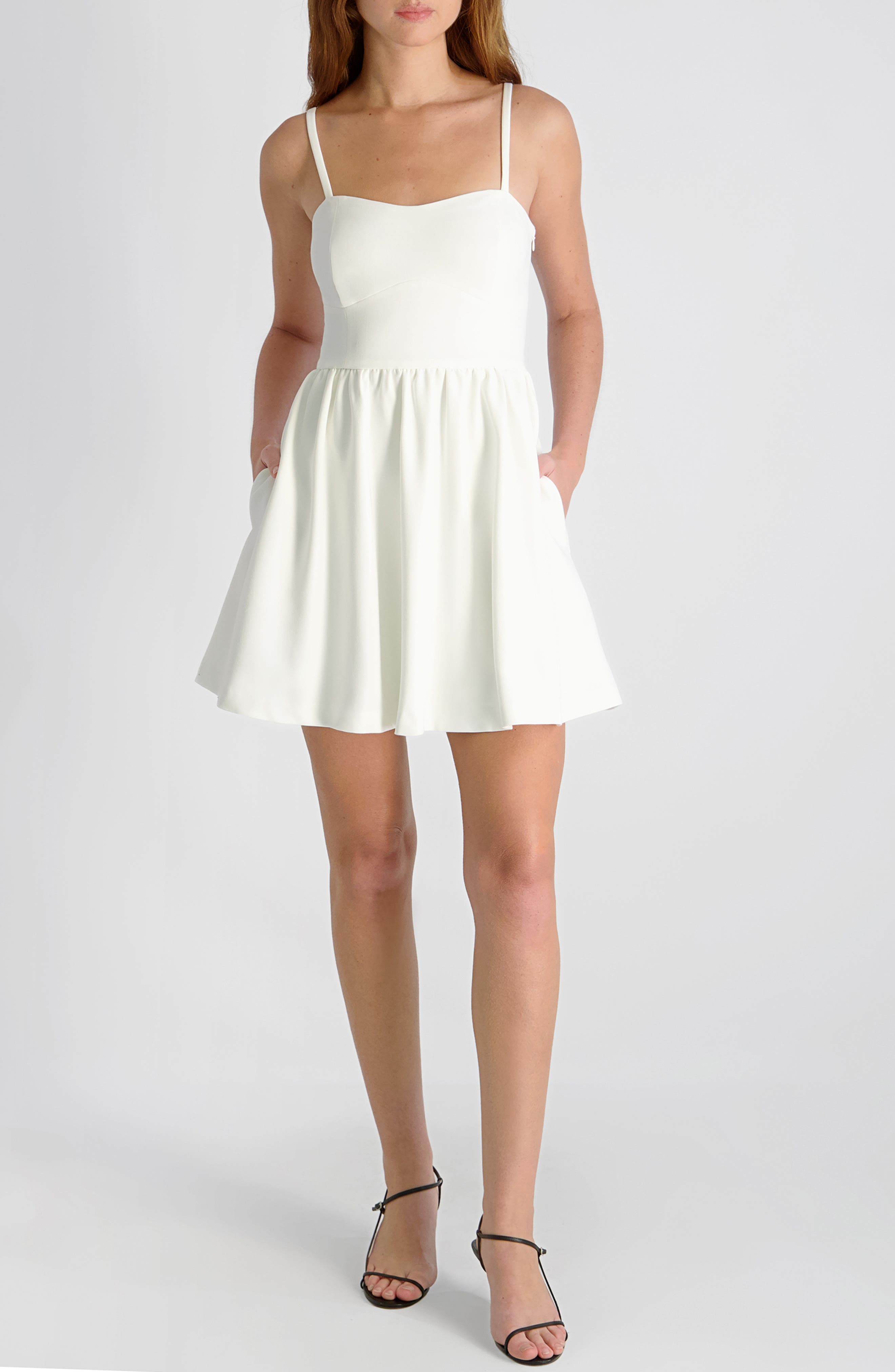 Whisper Sleeveless Minidress - image 1
