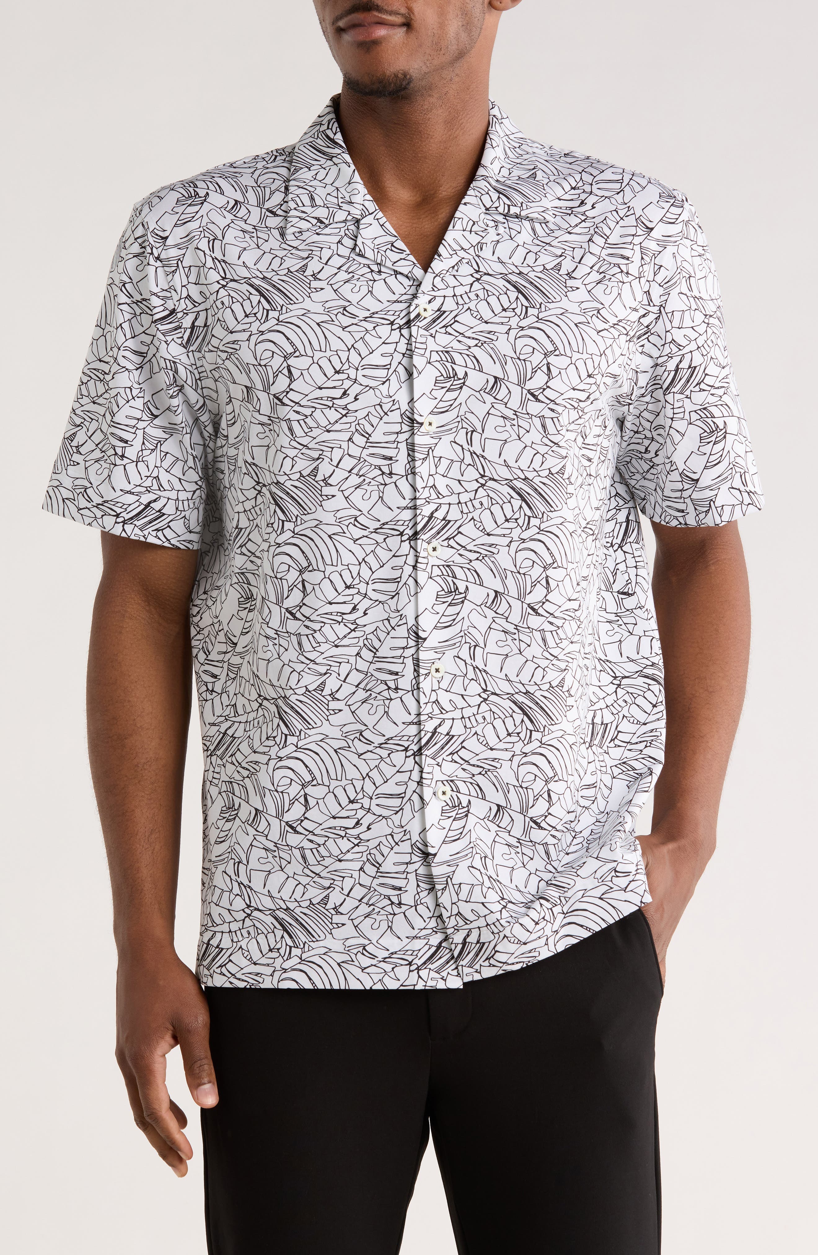 Print Camp Shirt - image 1