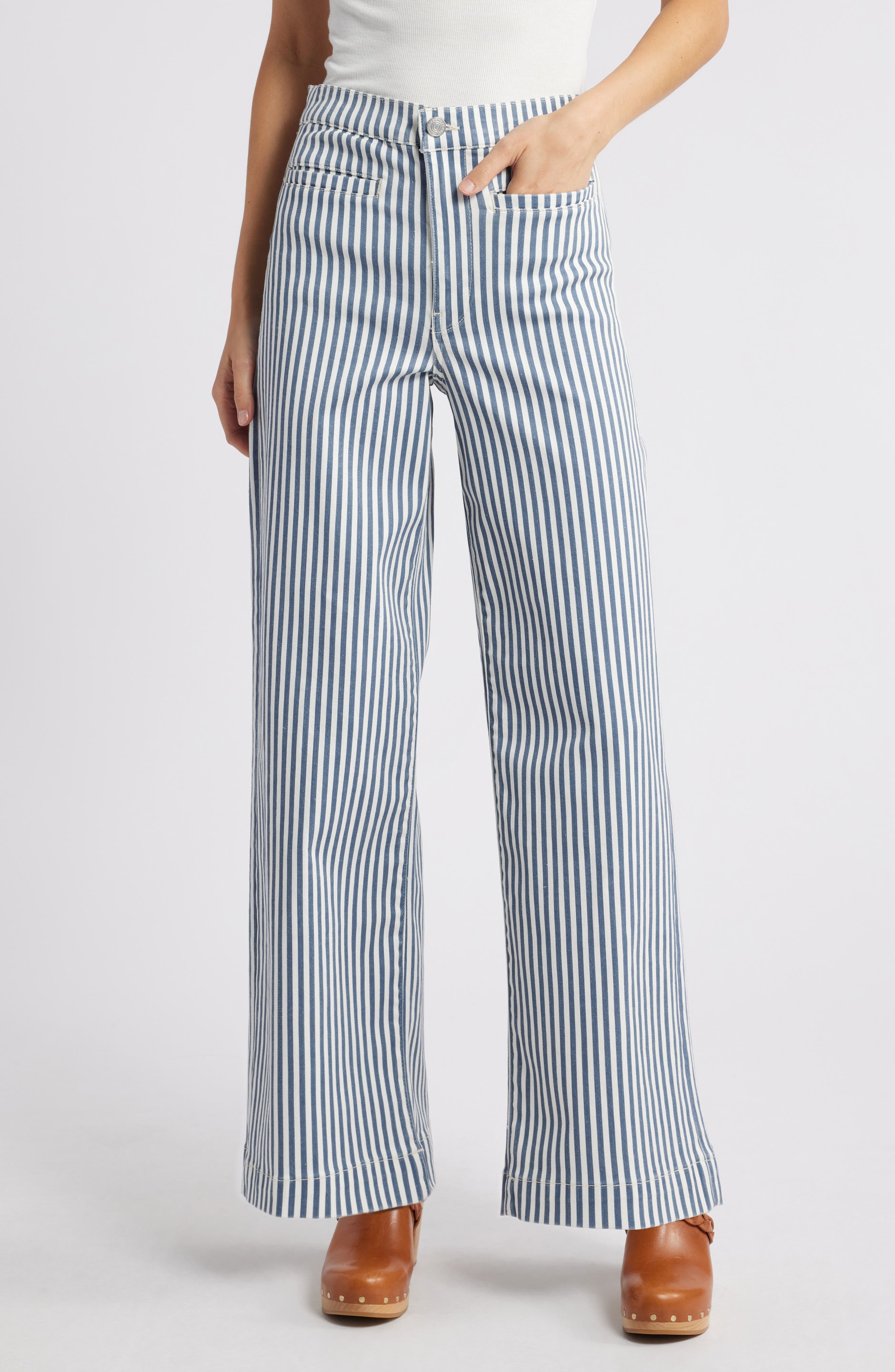 Tailored Wide Leg Pants - image 1
