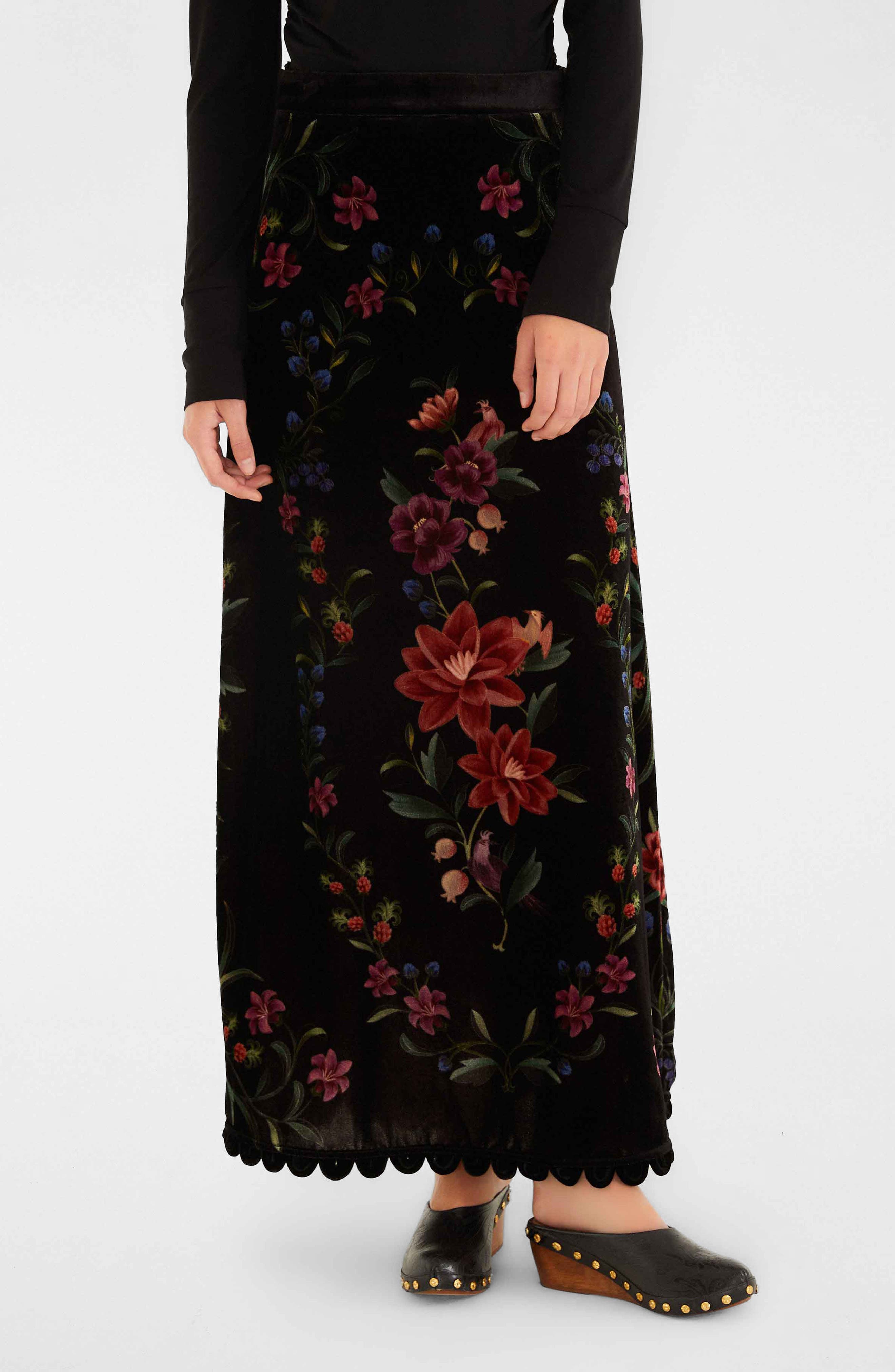 Belle Garden Midi Skirt - image 1
