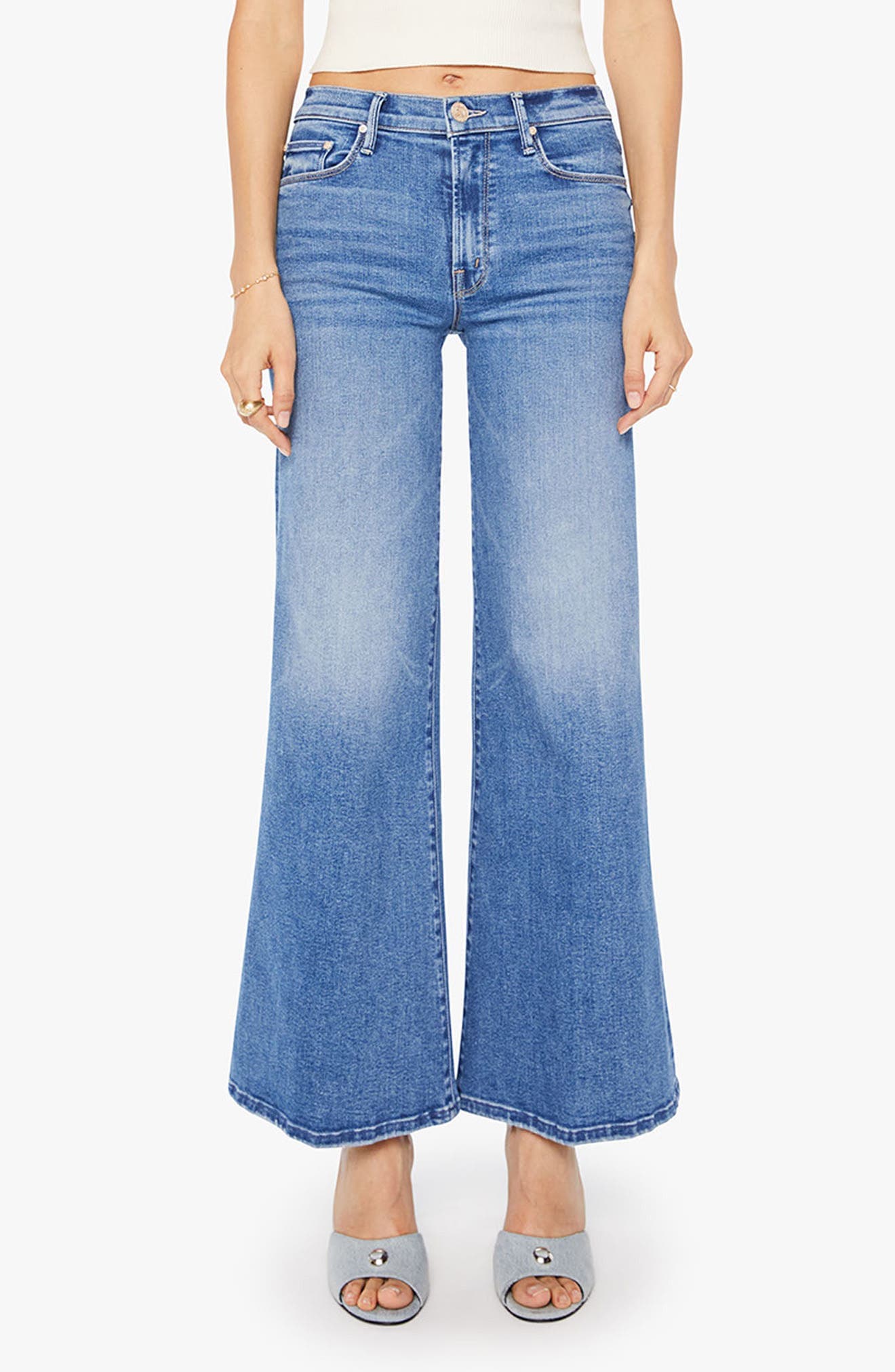 The Twister Skimp High Waist Flare Wide Leg Jeans - image 1