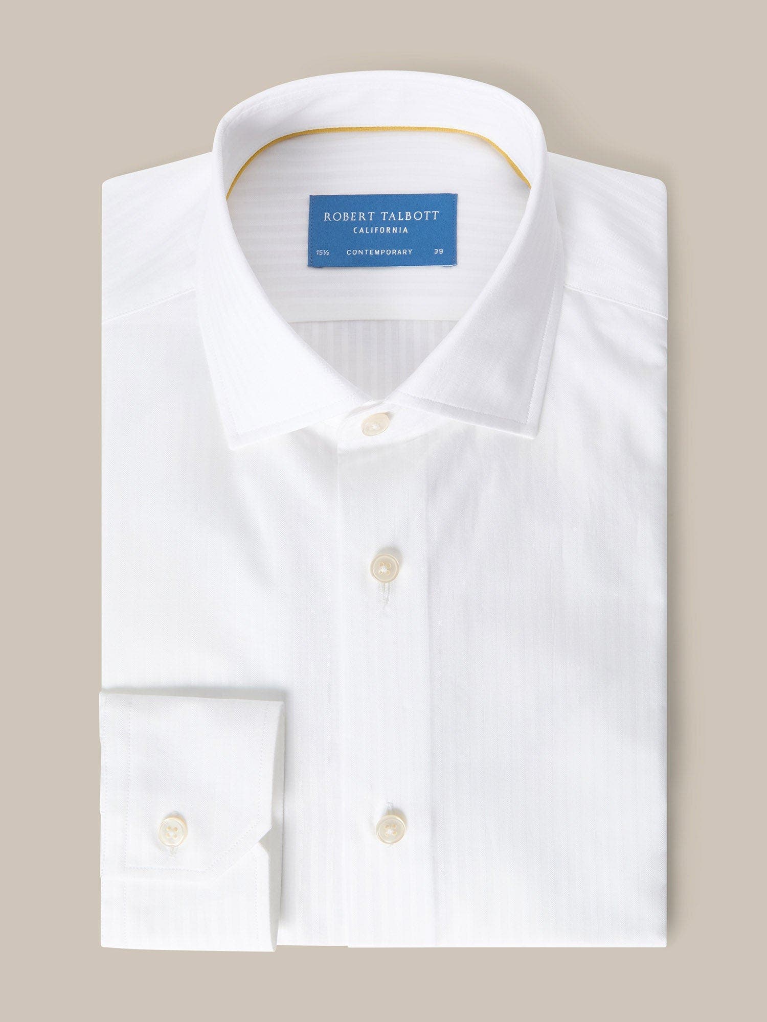 Reynolds Dobby Stripe Contemporary Fit Shirt - image 4
