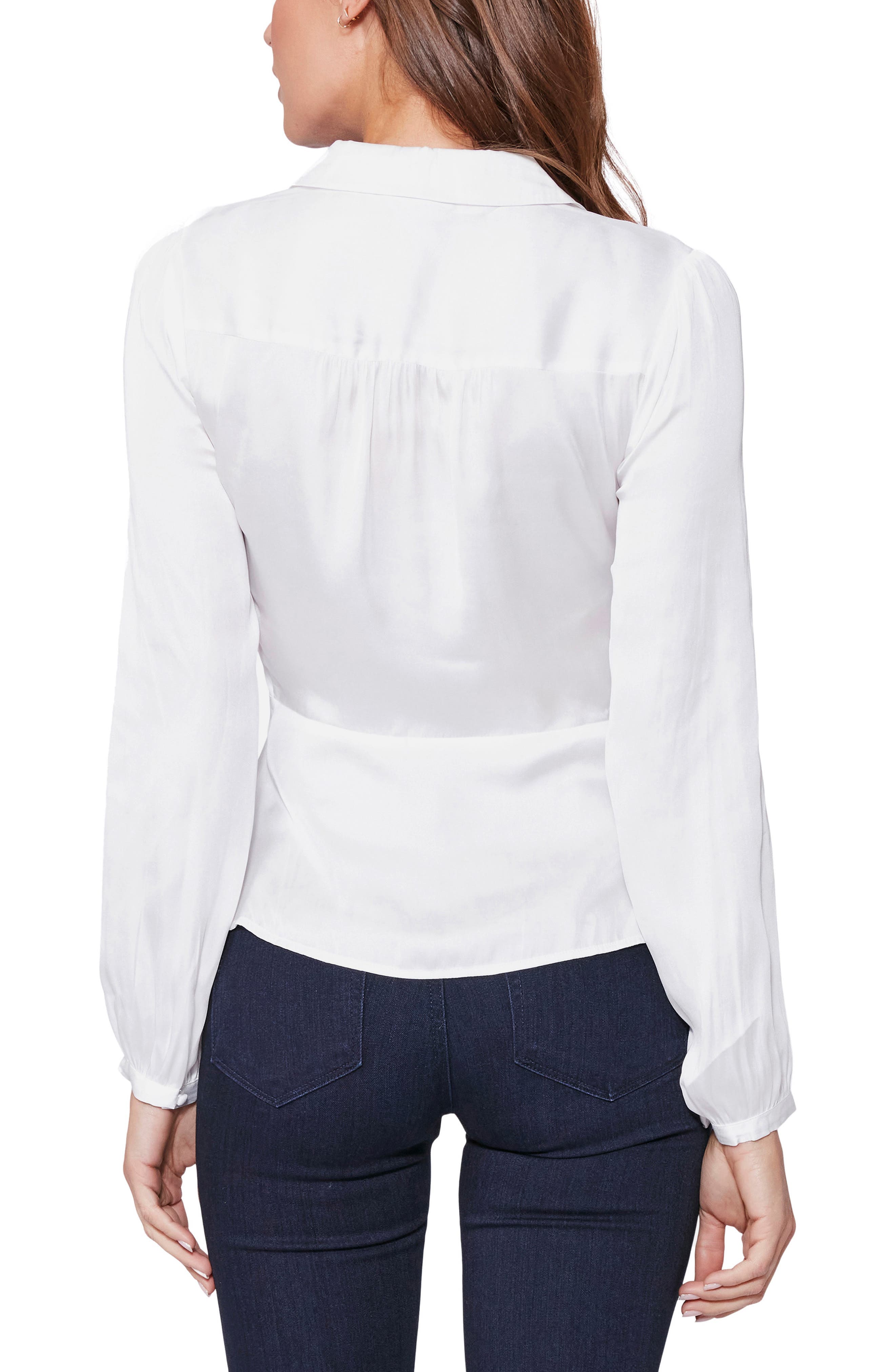Karla Wrap Peplum Blouse - image 2
