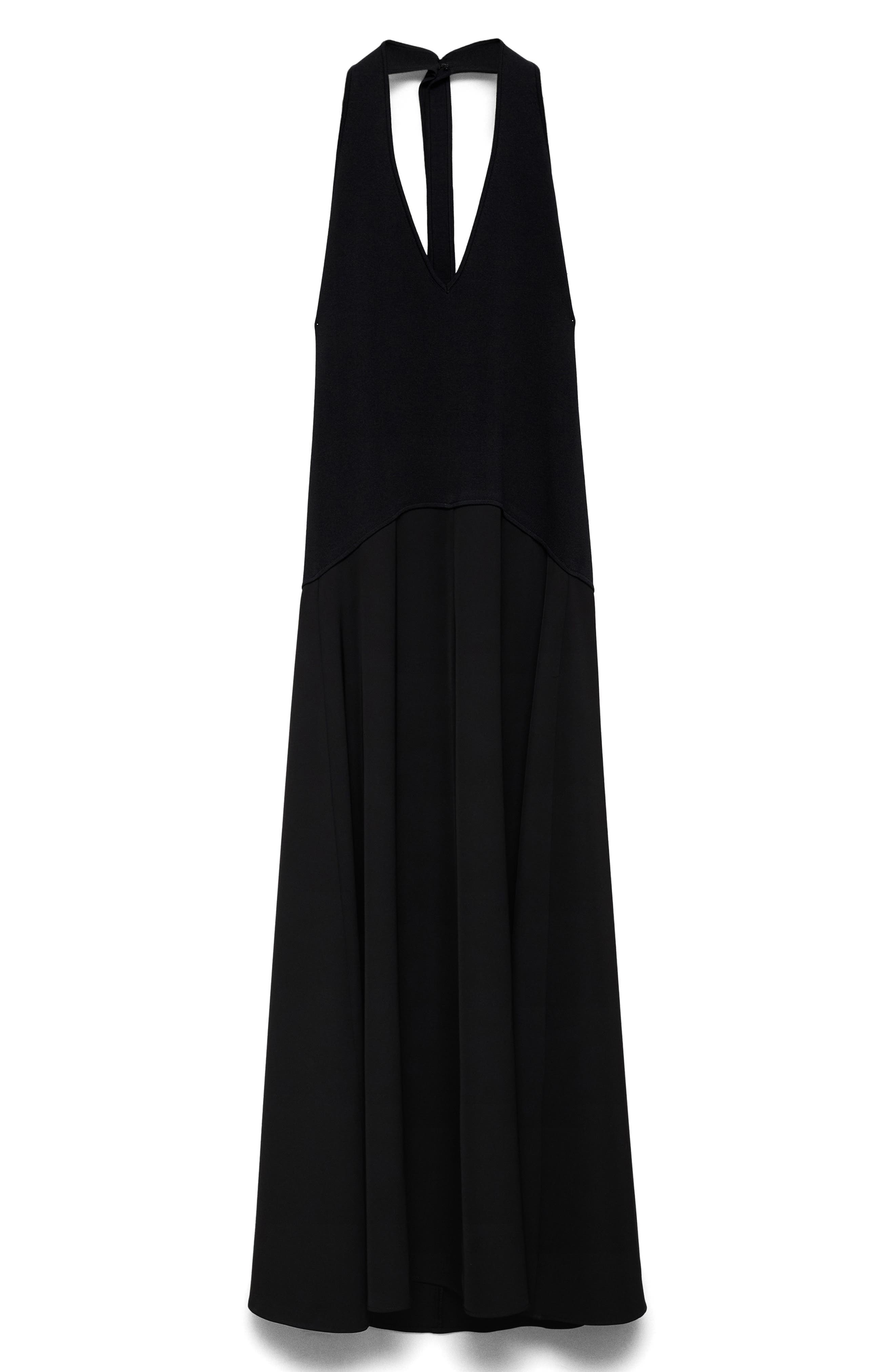 Halter Maxi Dress - image 1