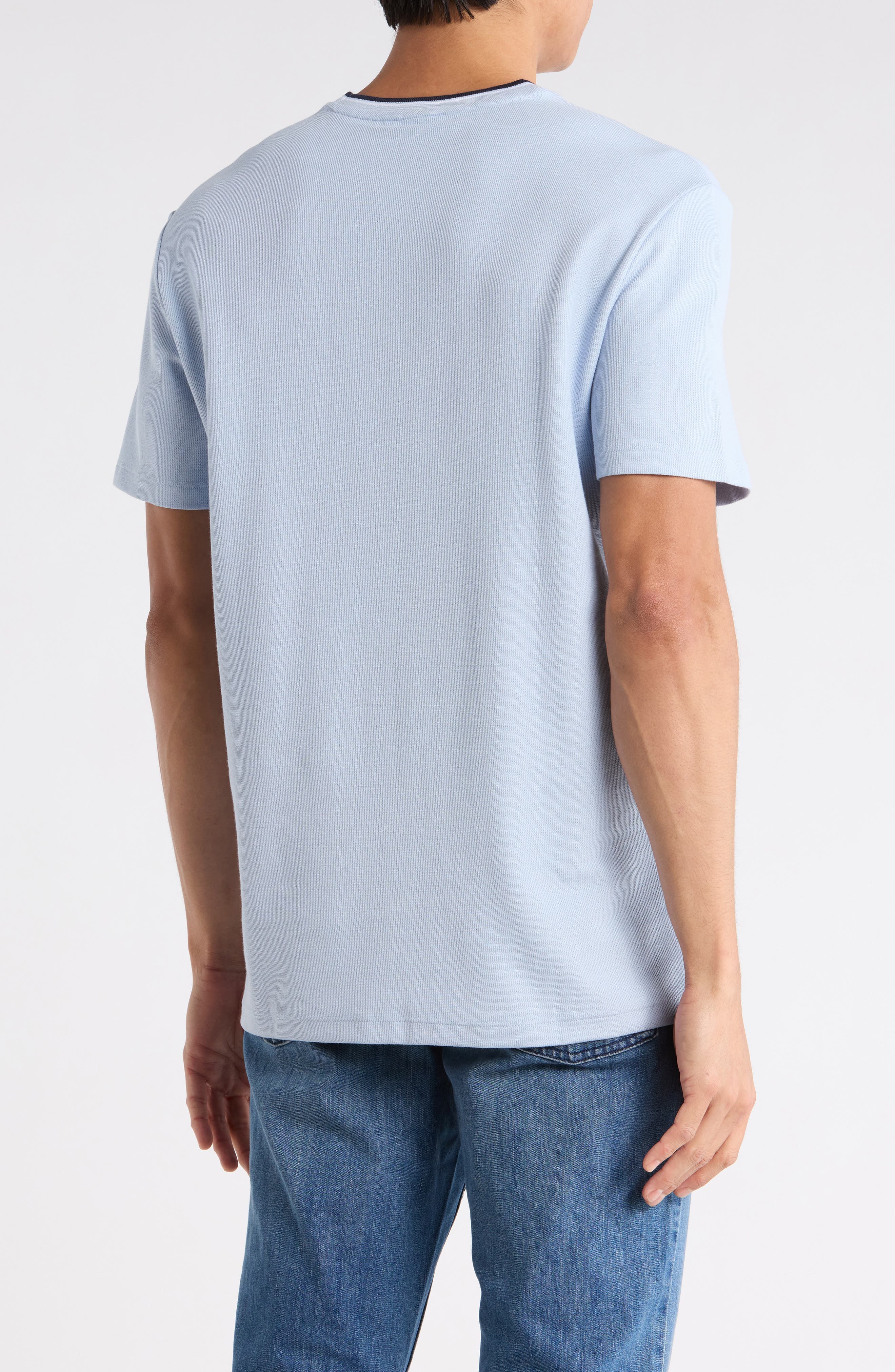 Tipped Microwaffle T-Shirt - image 4