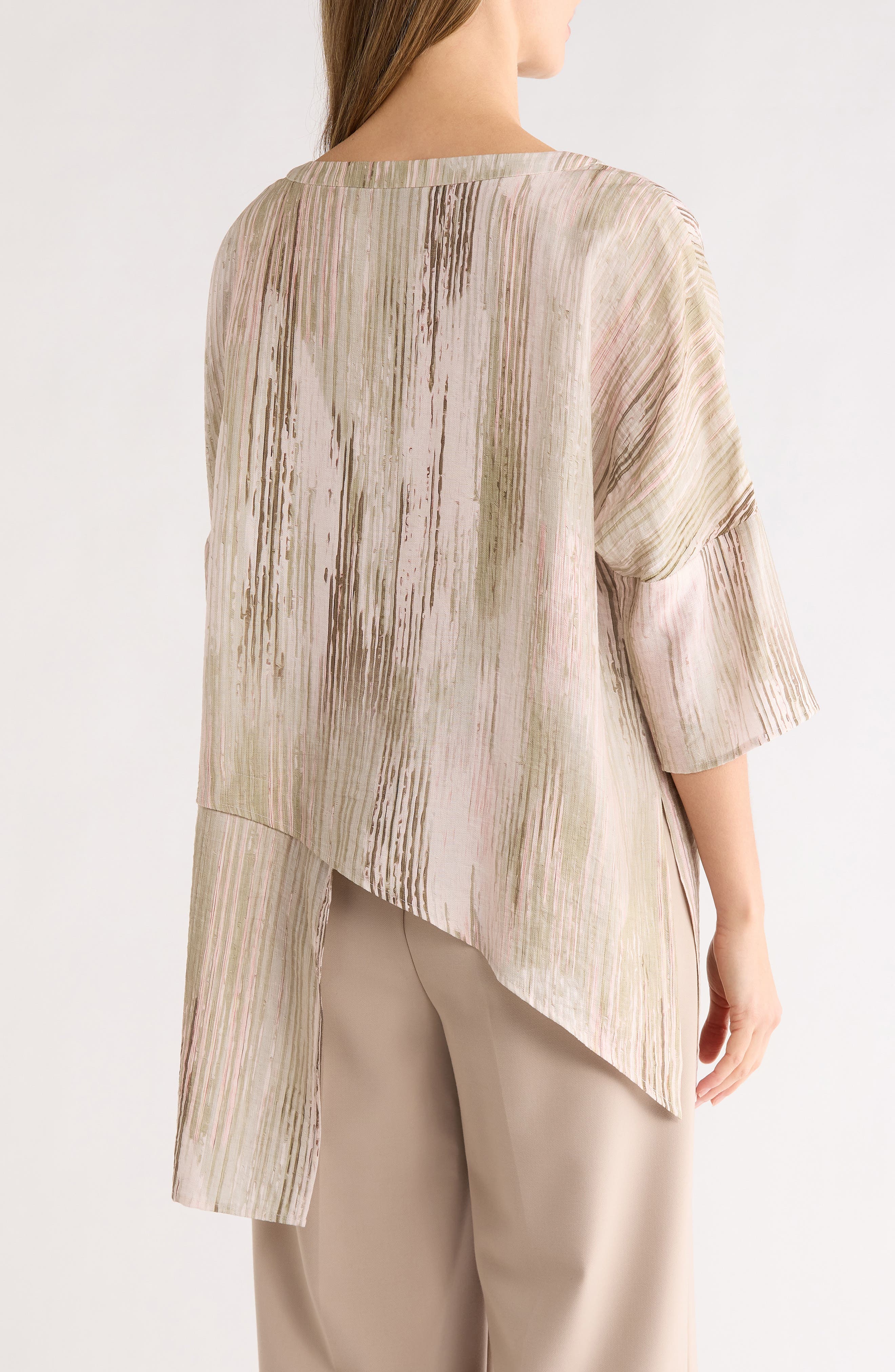 Uneven Hem Tunic Shirt - image 4