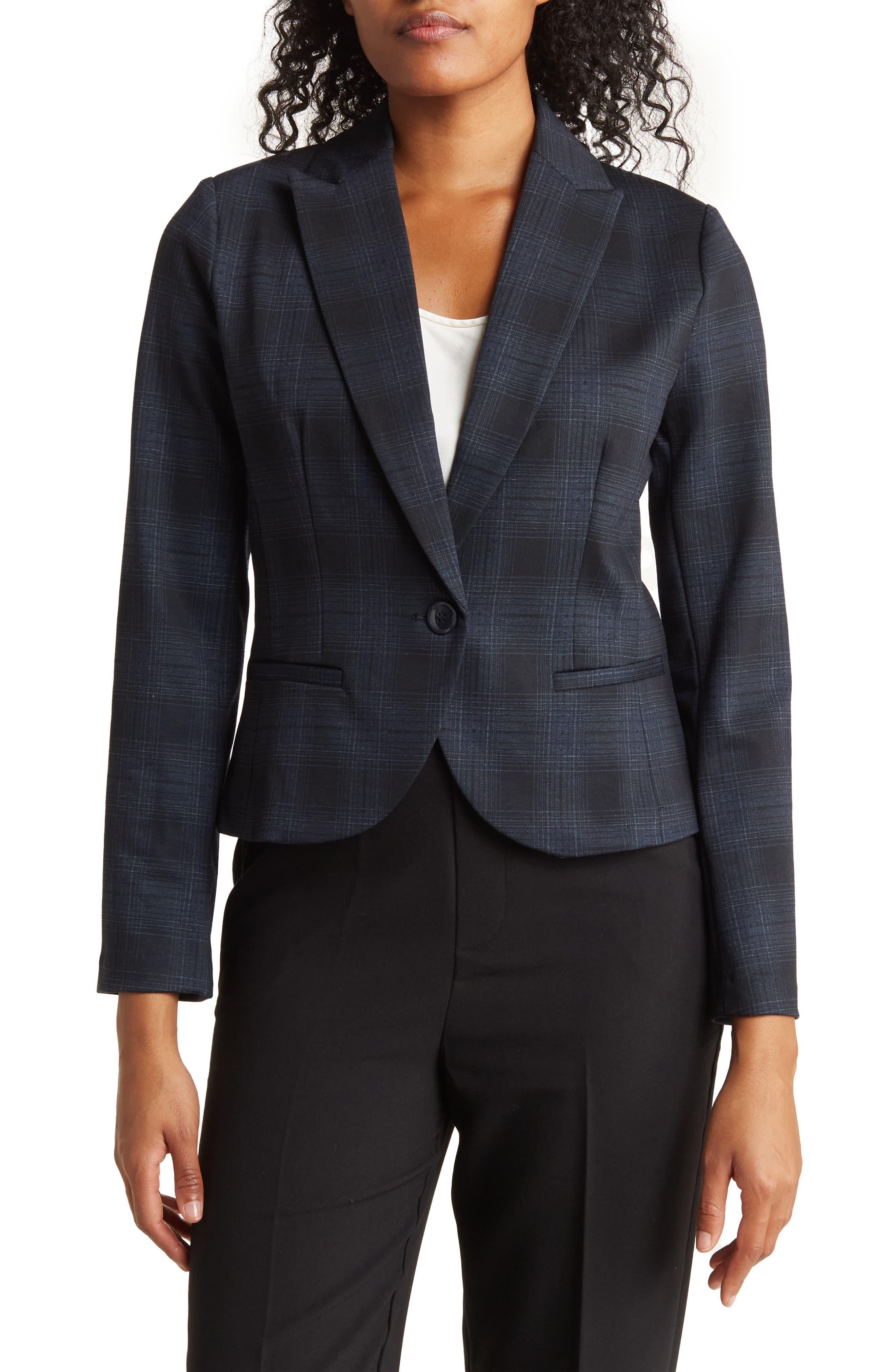 Long Sleeve Ponte Blazer