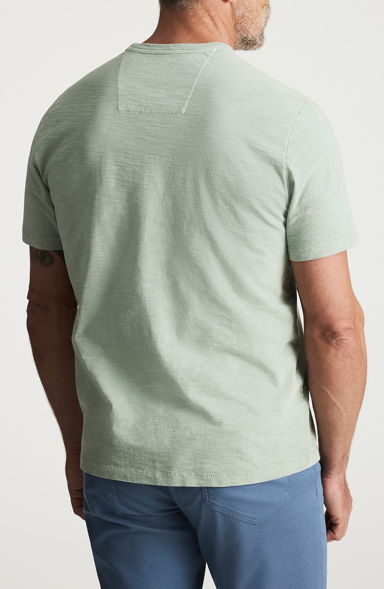 Slub Cotton Crewneck T-Shirt - image 2