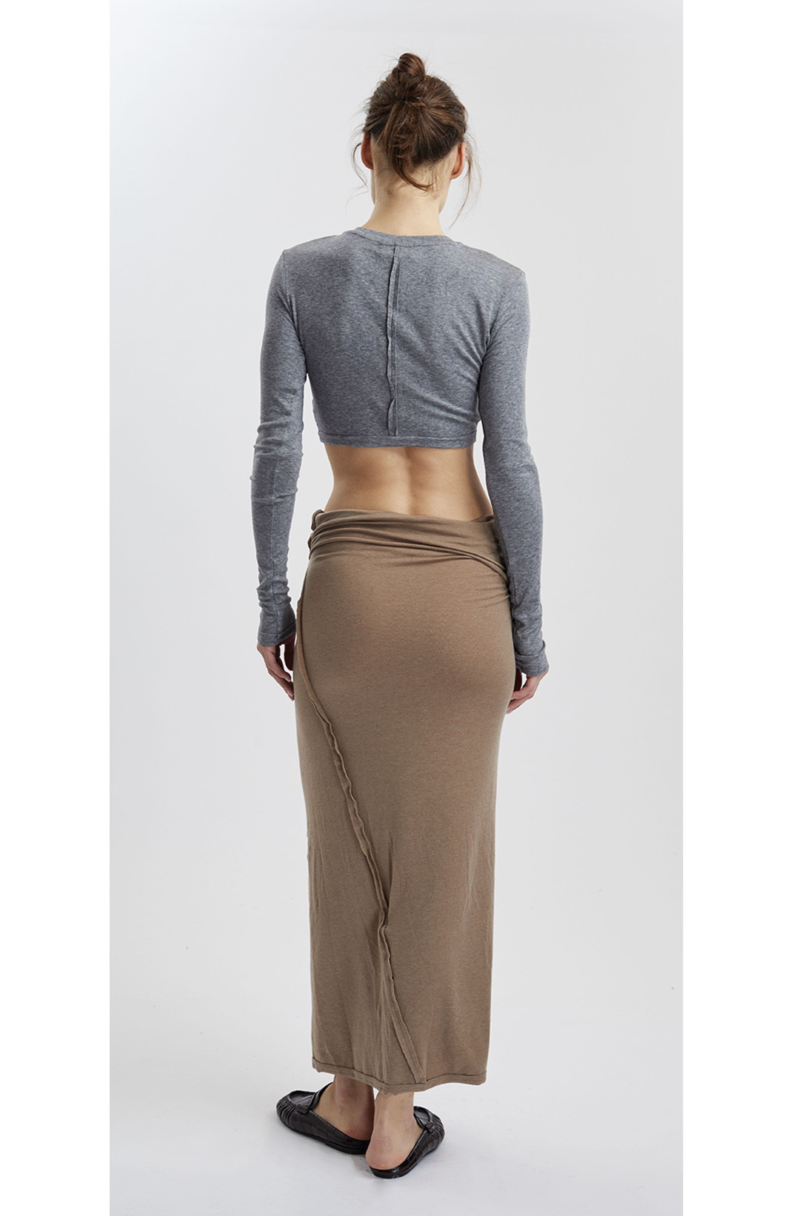 Pepper Long Sleeves Crop Top - image 4