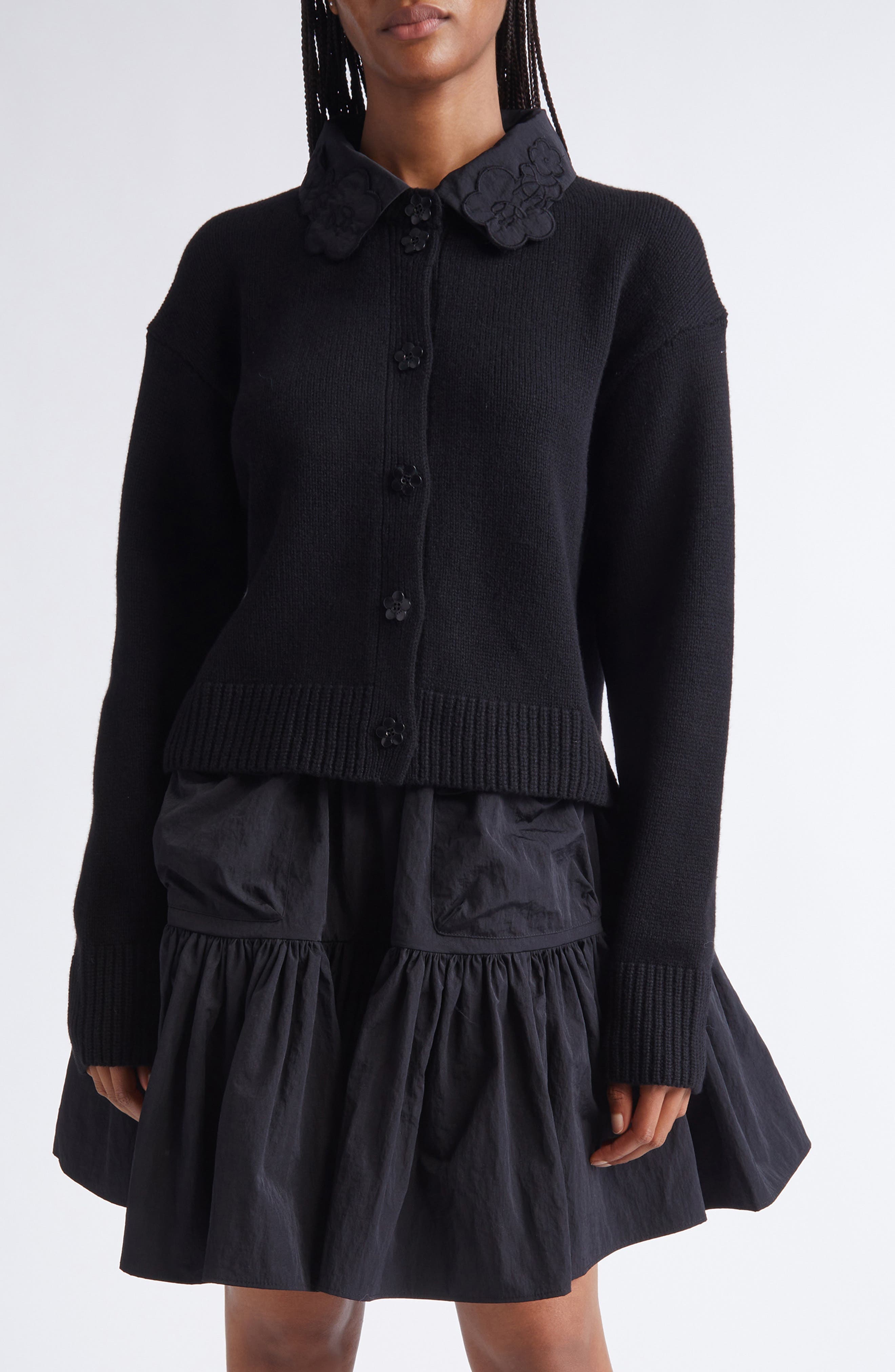 Bibi Recycled Cashmere & Wool Cardigan - image 1