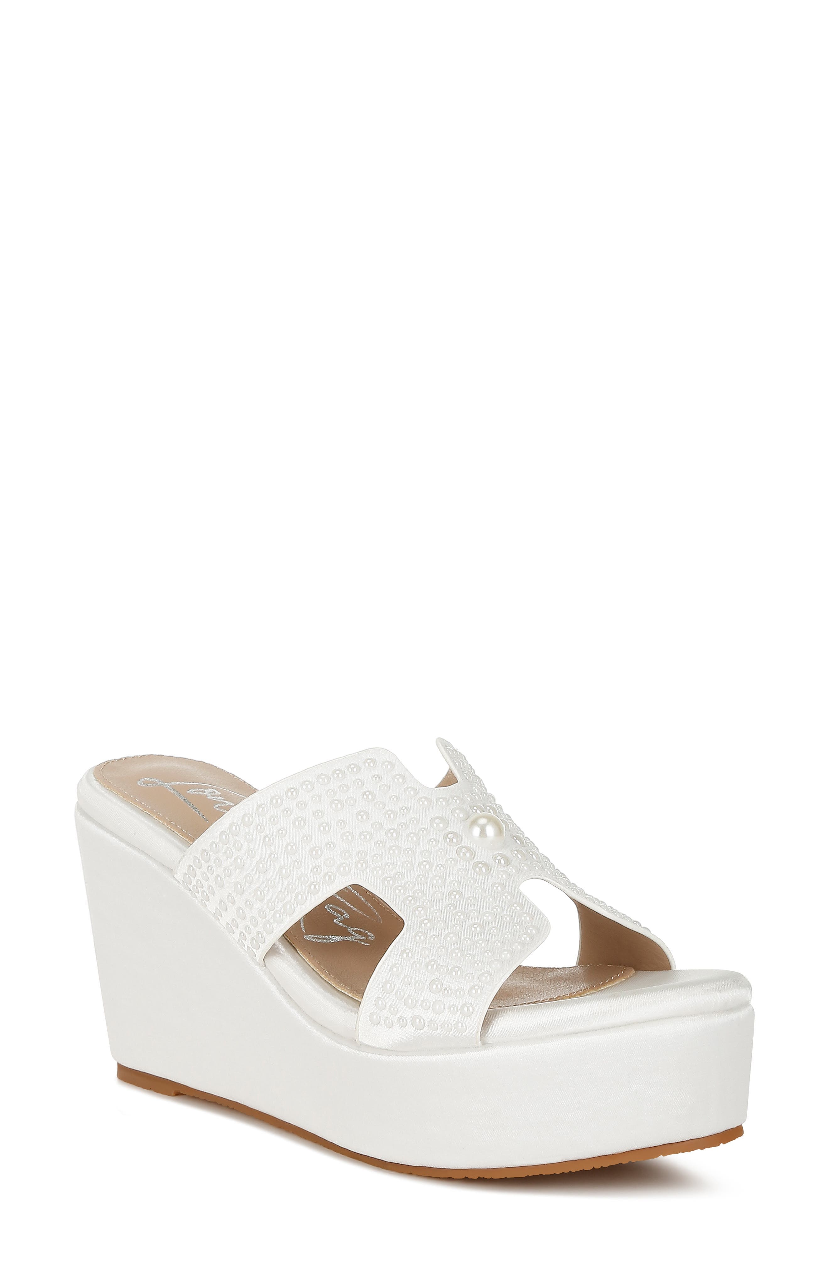 Renier Platform Wedge Sandal - image 1