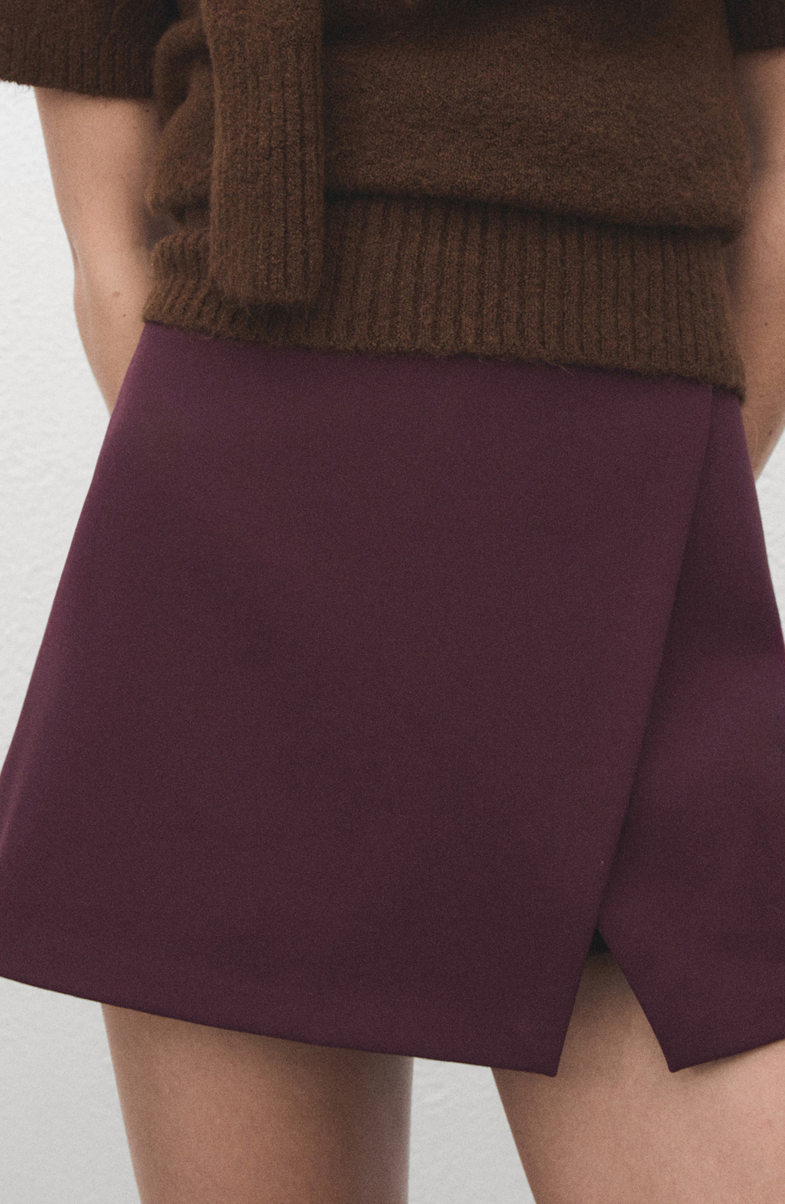 Faux Wrap Skort - image 2