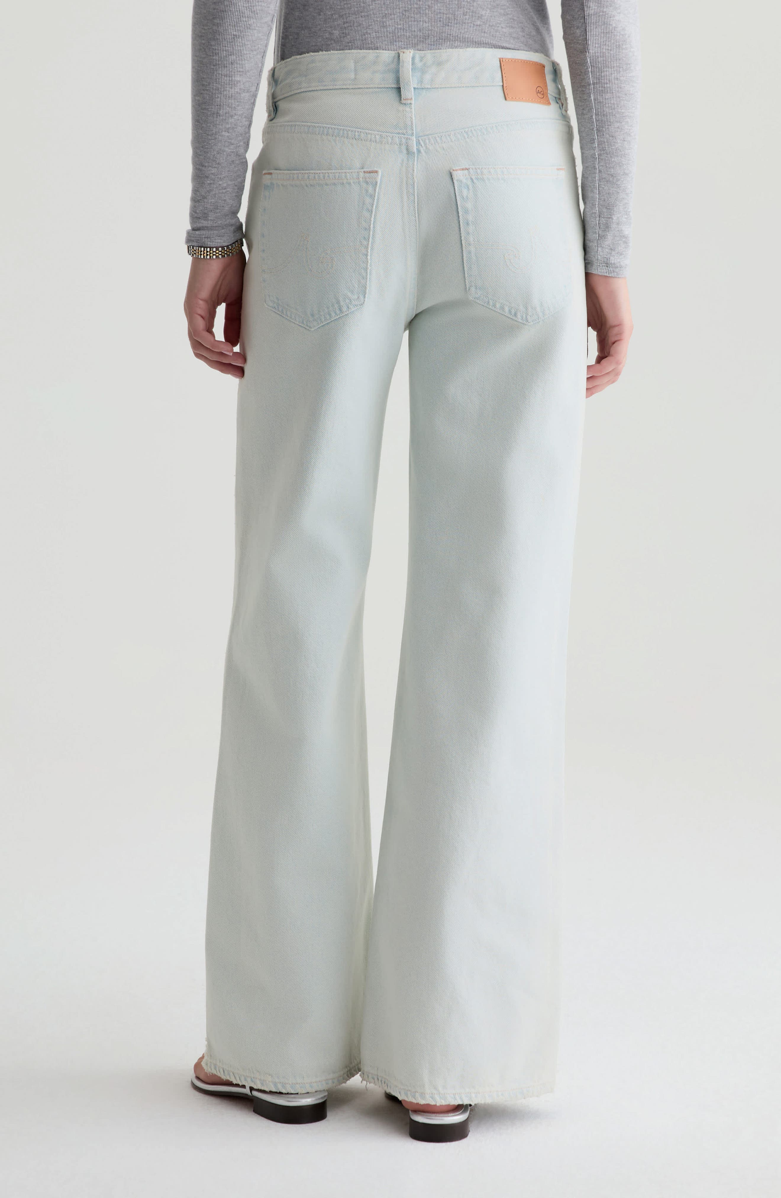 Saige Wide Leg Jeans - image 2