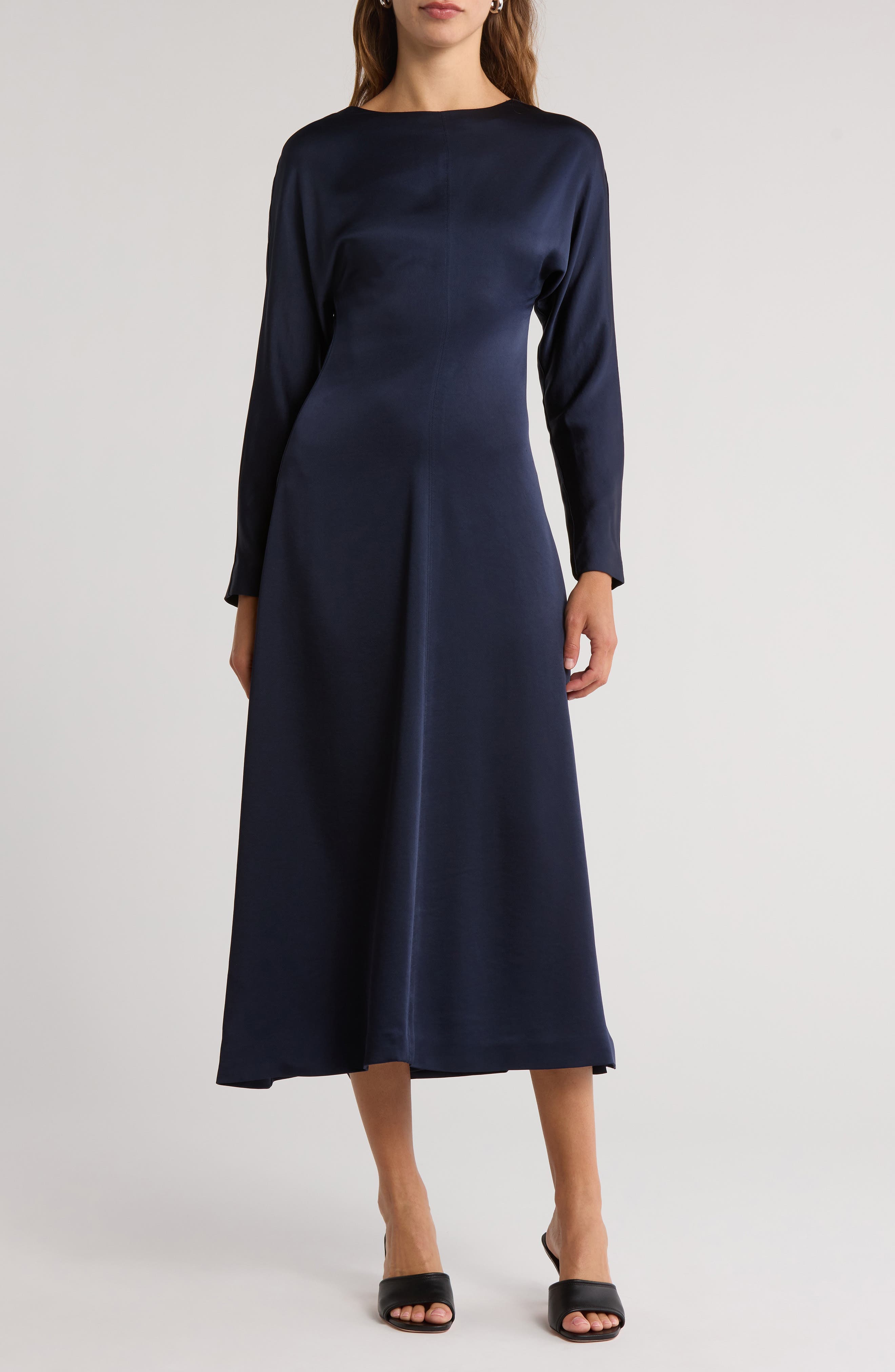 Catriona Long Sleeve Midi Dress - image 1