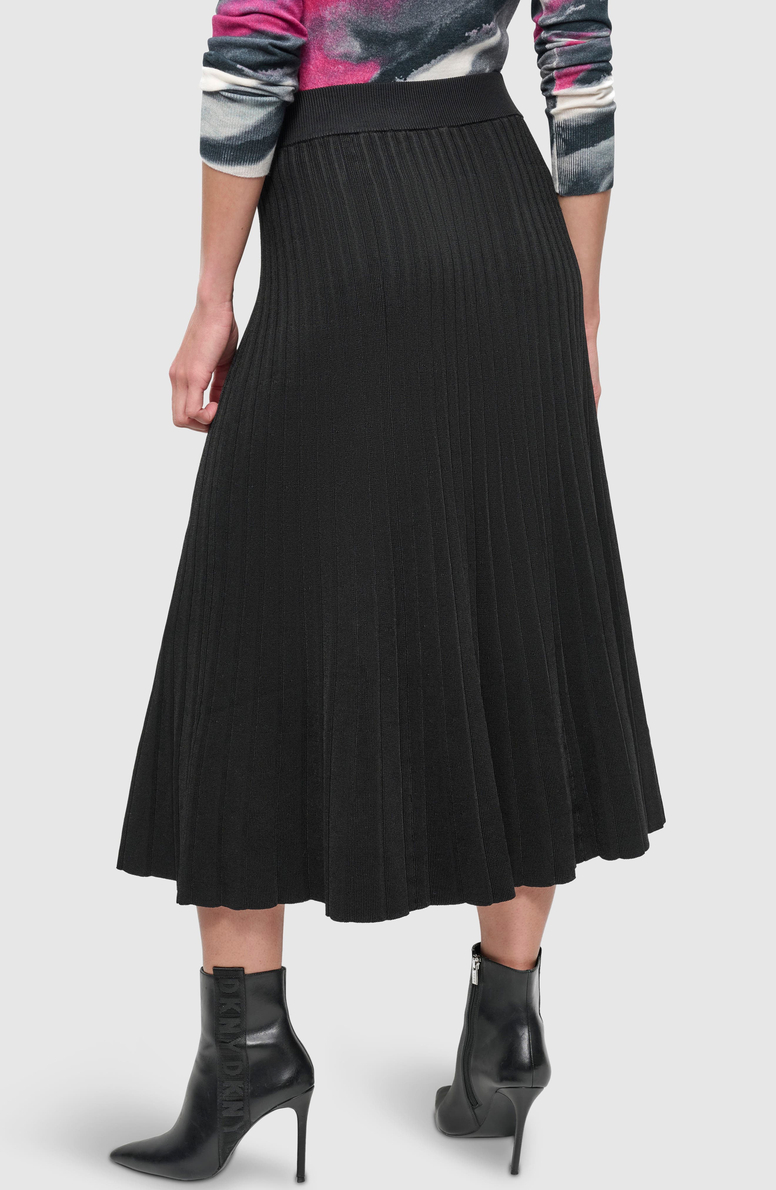 Rib Sweater Skirt - image 2