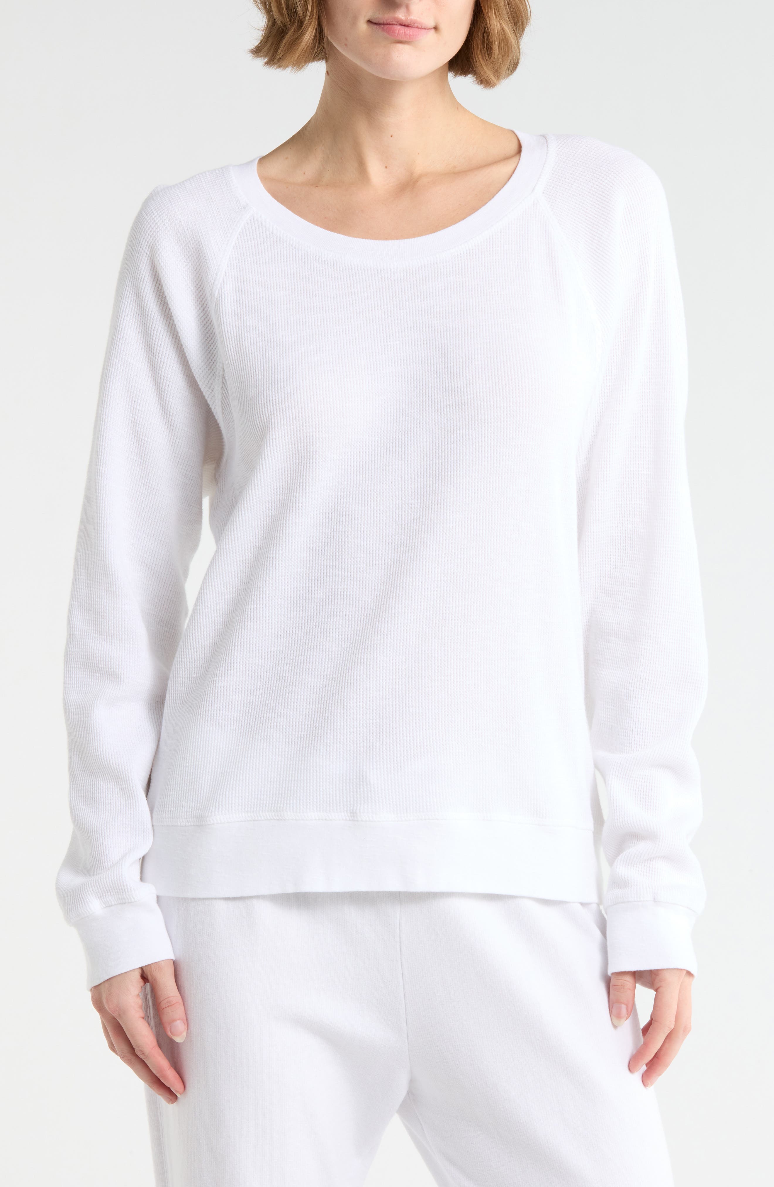 Relaxed Raglan Sleeve Cotton Pullover - image 5