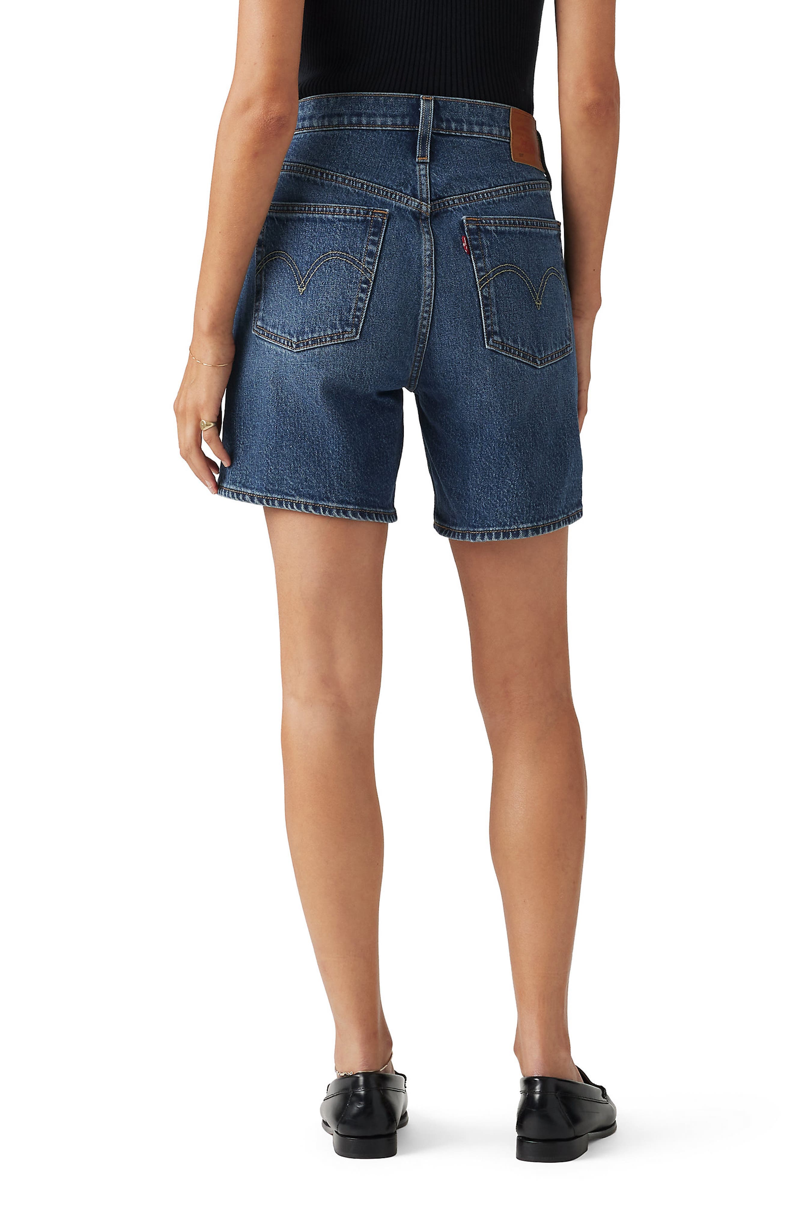 501 Mid Thigh Denim Shorts - image 2