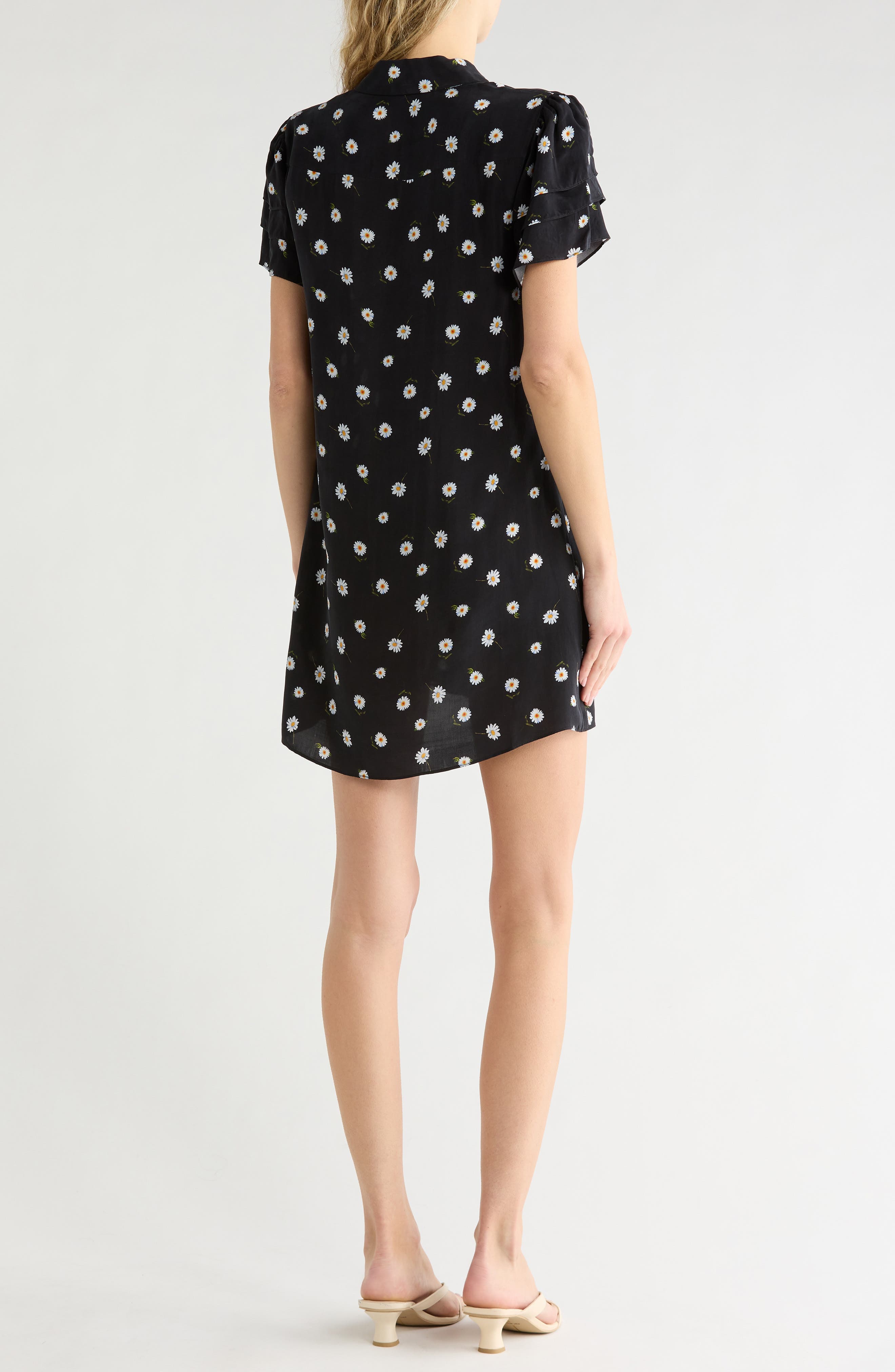 Jen Short Sleeve Shirt Dress - image 2