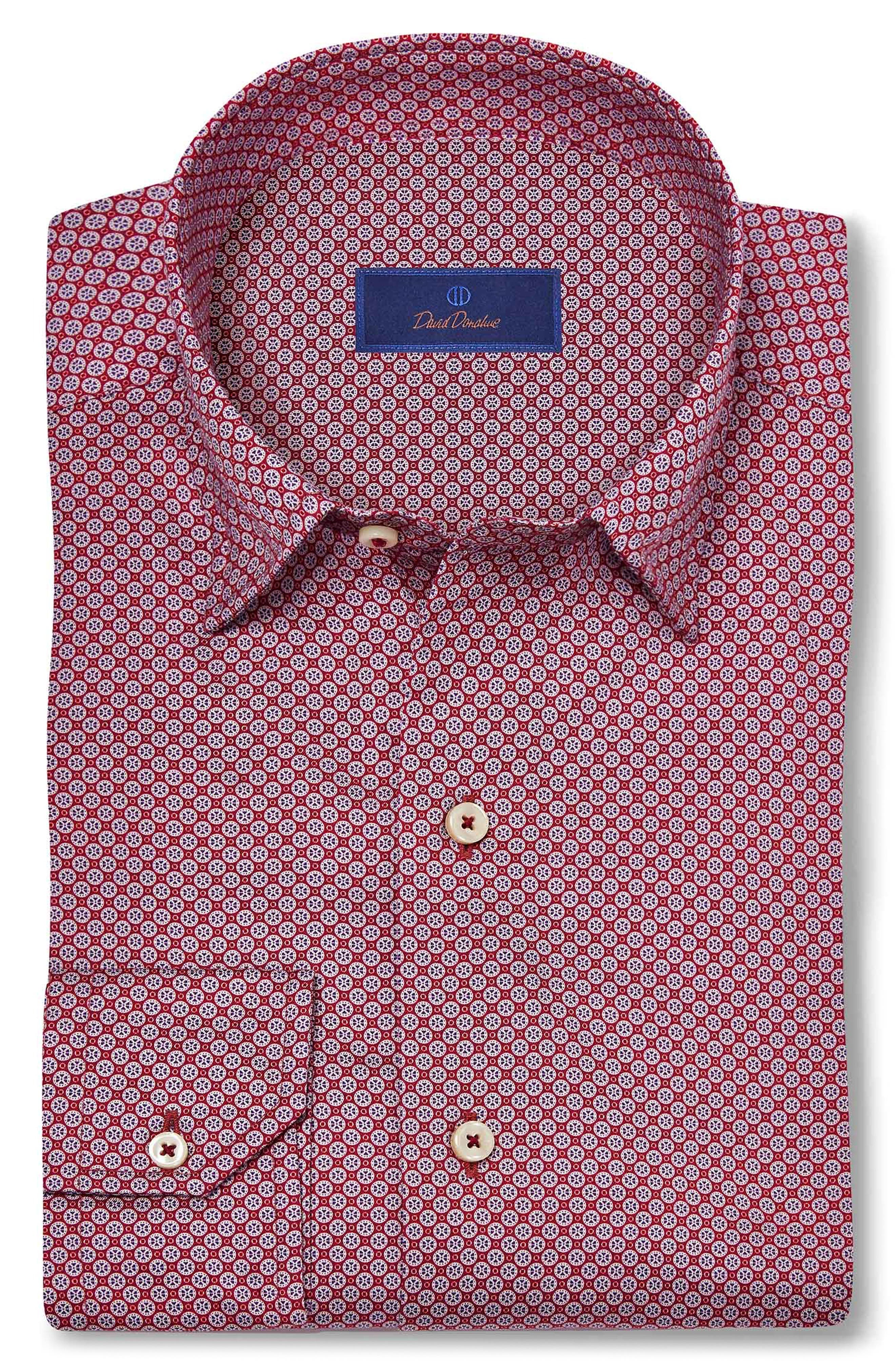 Geometric Print Sport Shirt - image 1