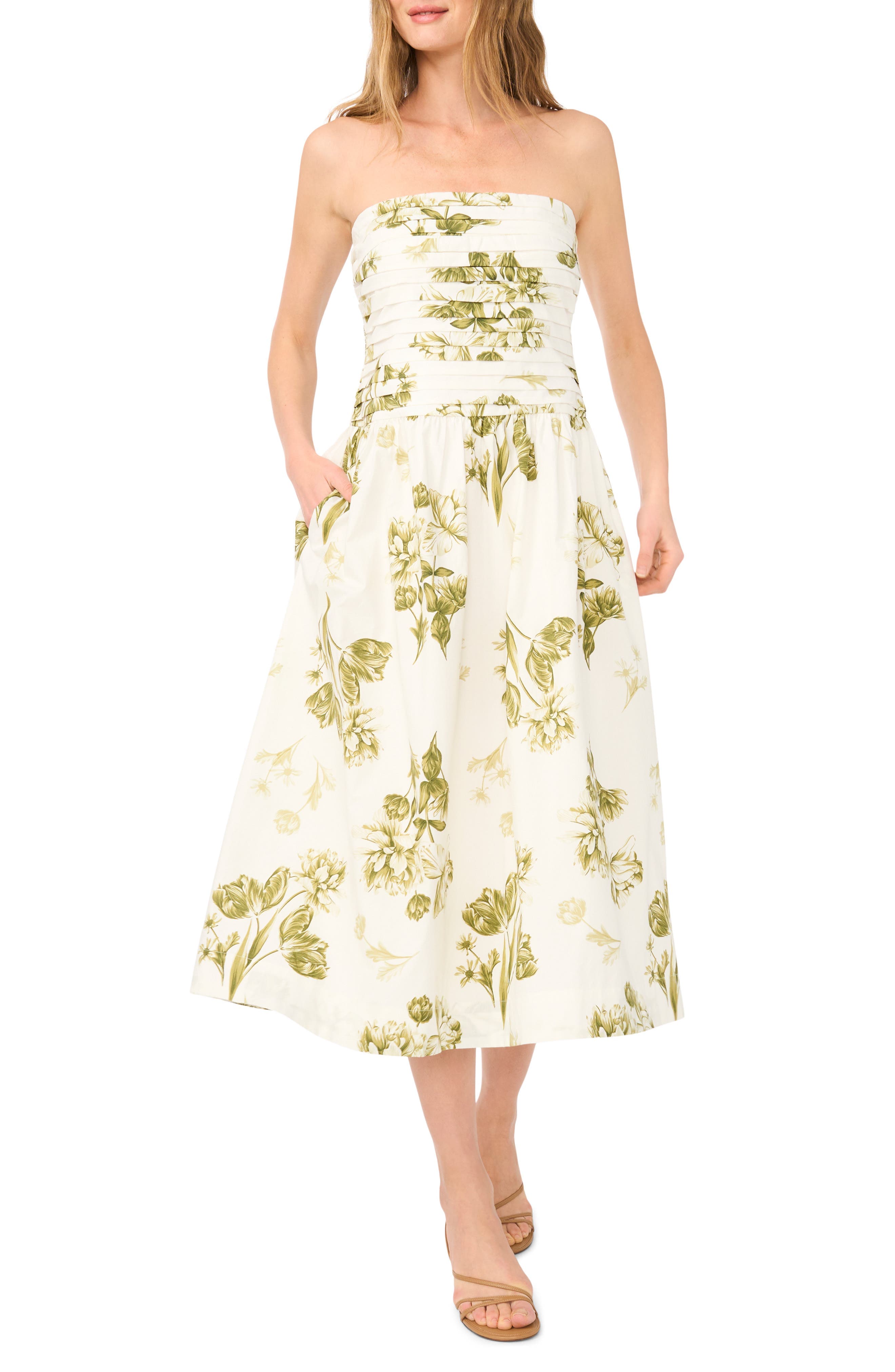 Strapless Maxi Dress - image 1