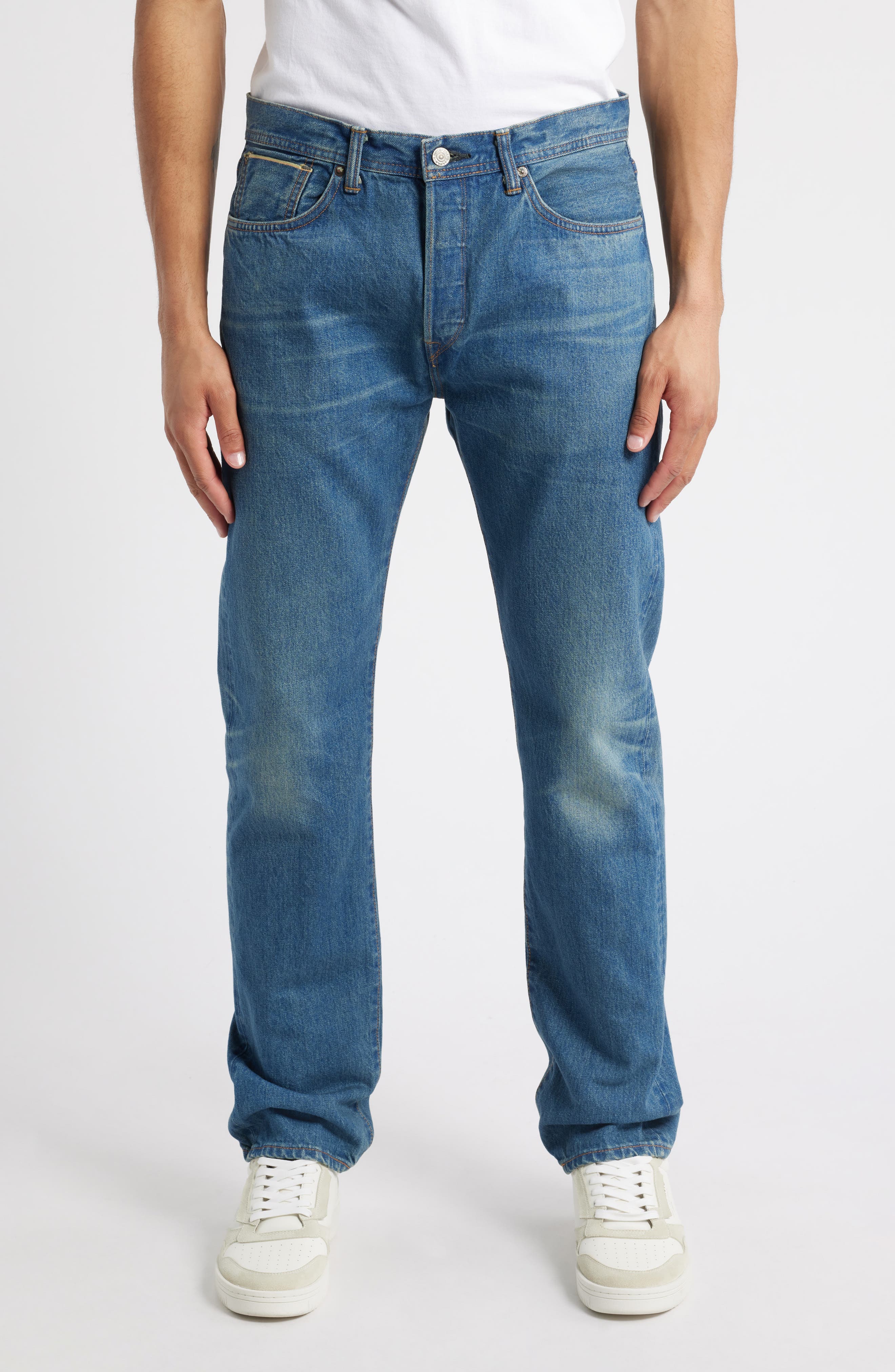 Straight Leg Jeans - image 1