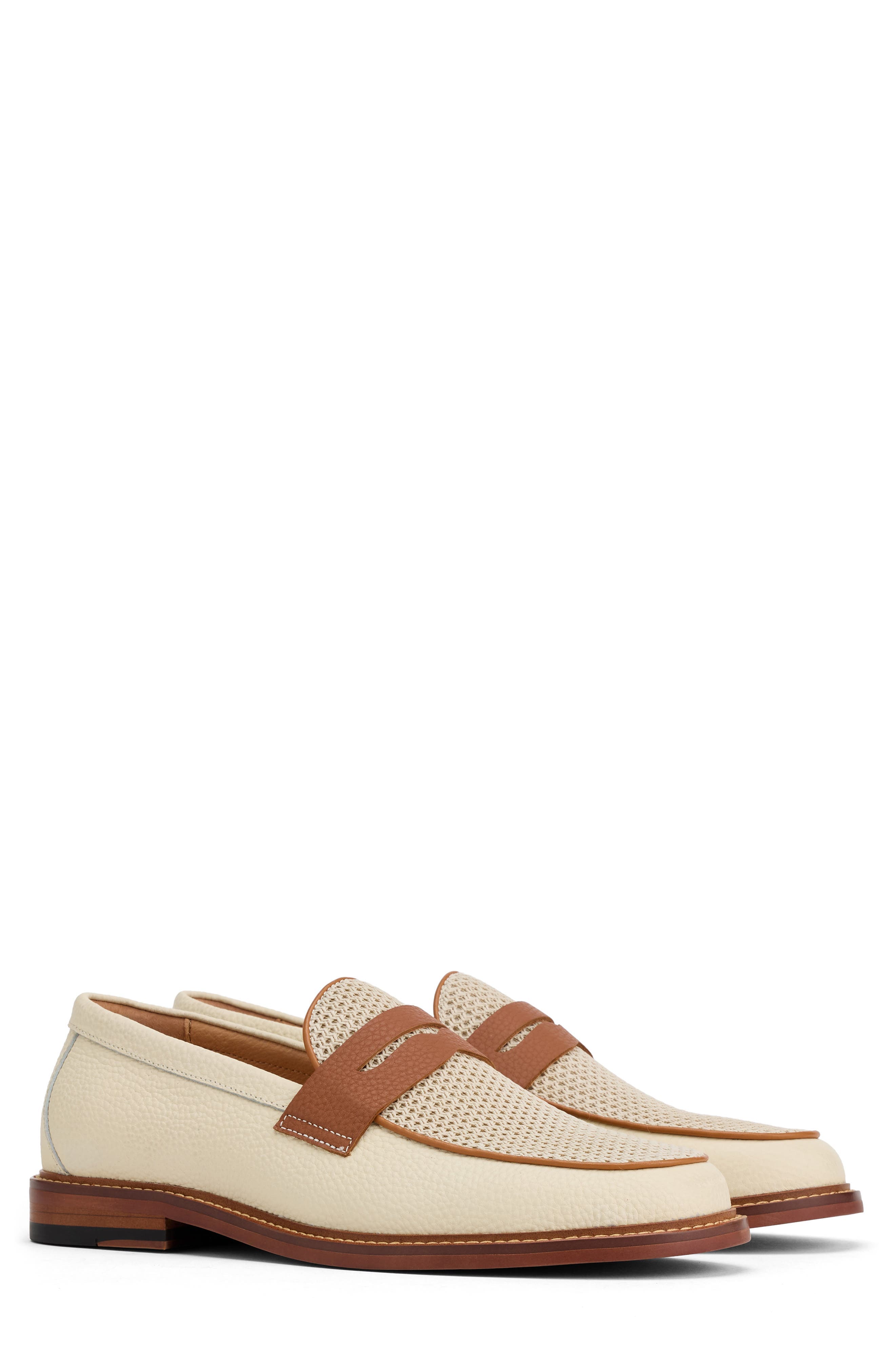 Calum Mesh Penny Loafer - image 1