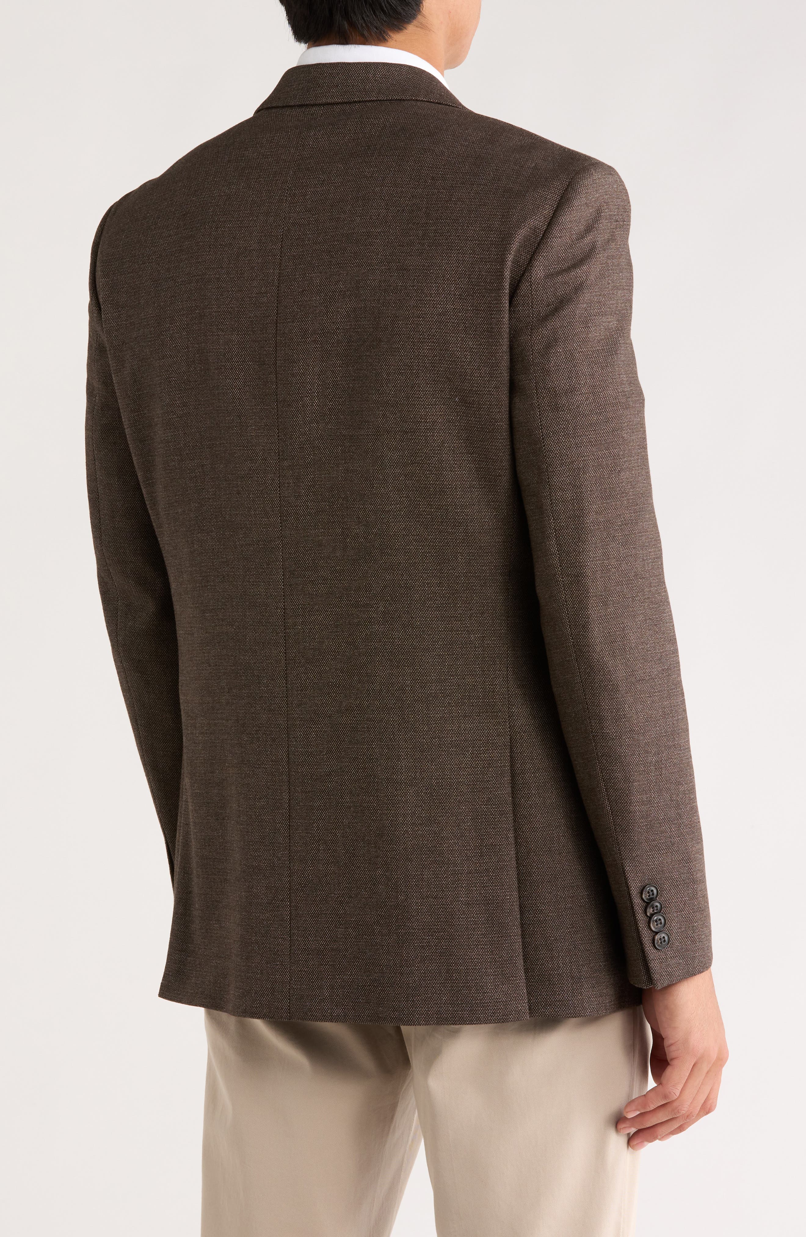 Textured Two-Button Sport Coat - image 2