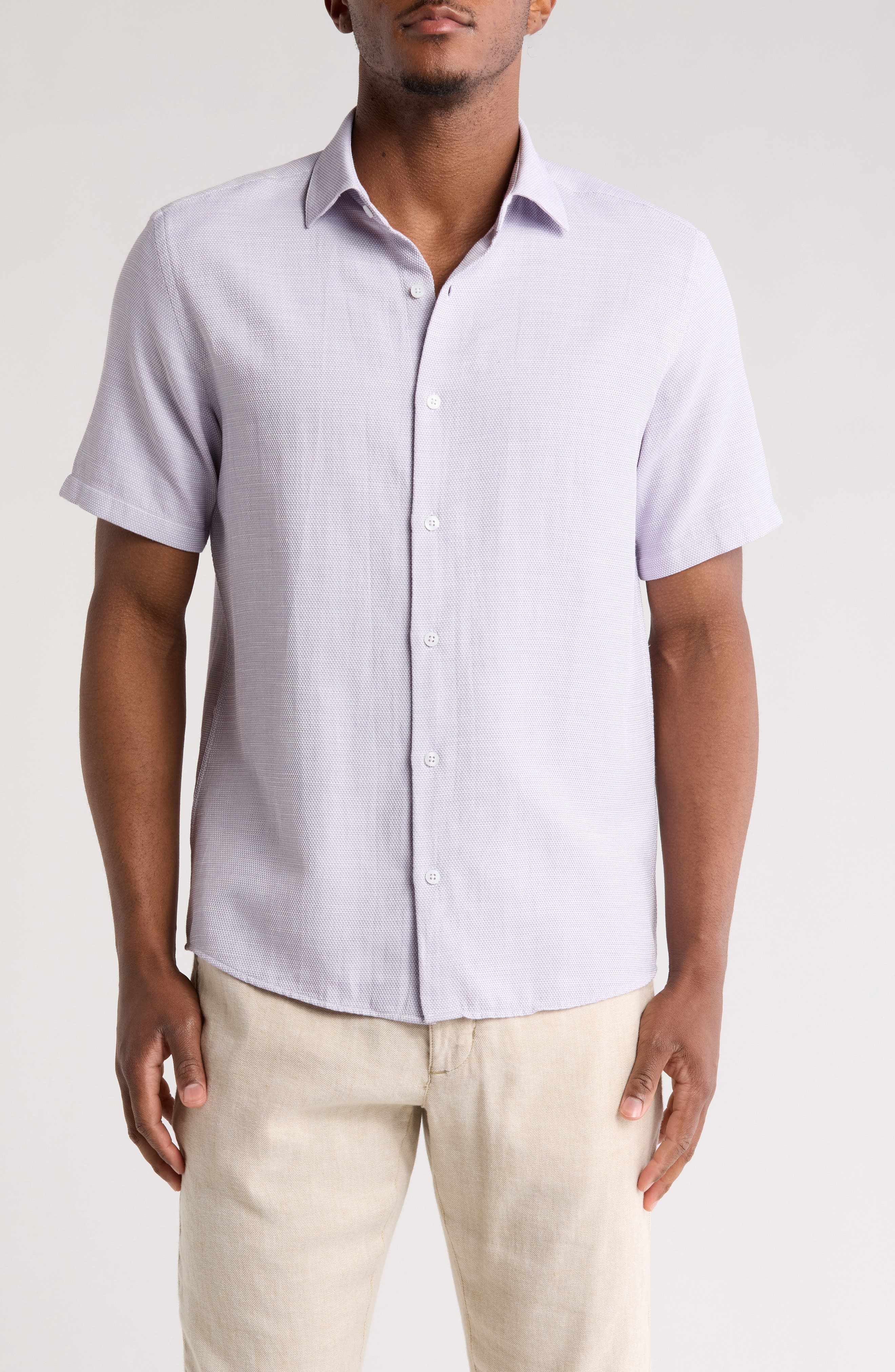 Enigo Short Sleeve Button-Up Shirt - image 1