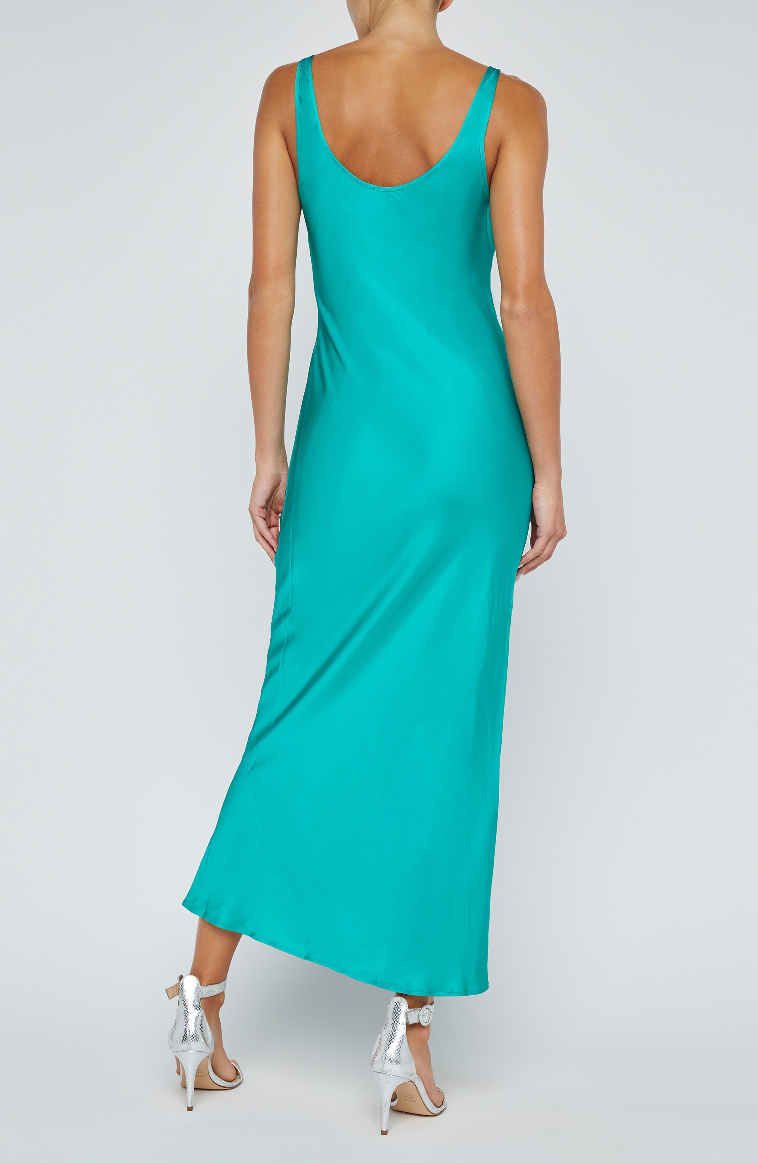Akiya Satin Tank Maxi Dress - image 2