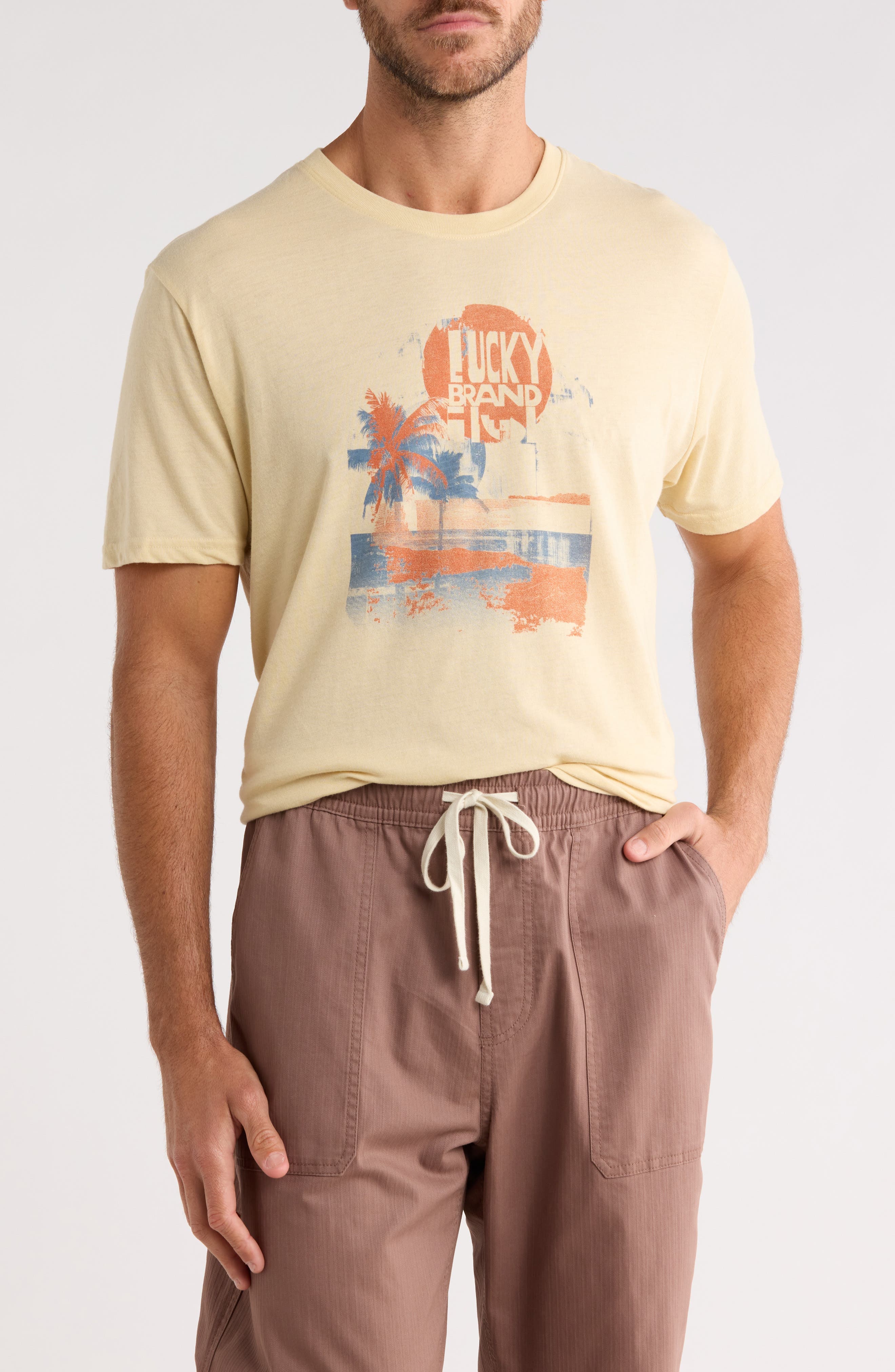 Lucky Palm Tree Graphic Tee - image 1