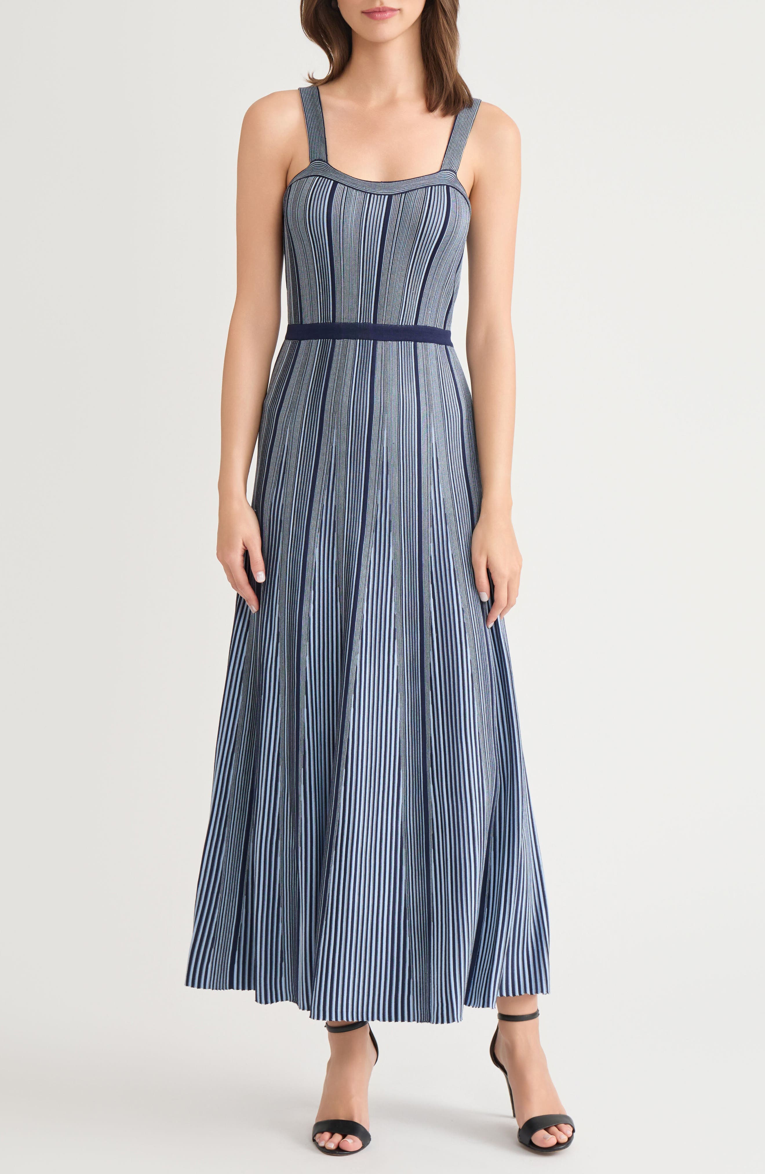 x Lani Lynn Stripe Knit Dress - image 1
