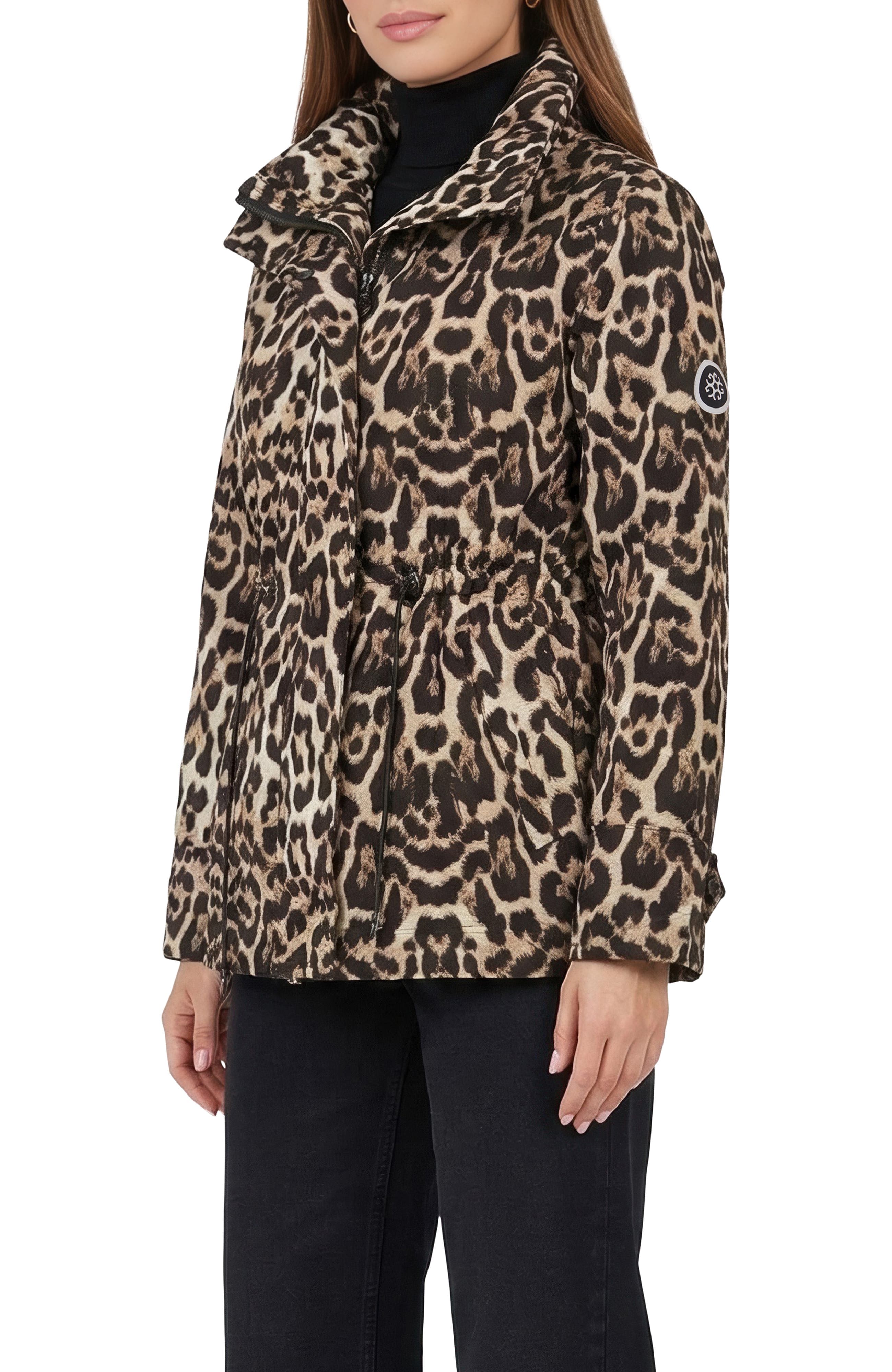 Lightweight Printed Jacket With Concealed Hood - image 2