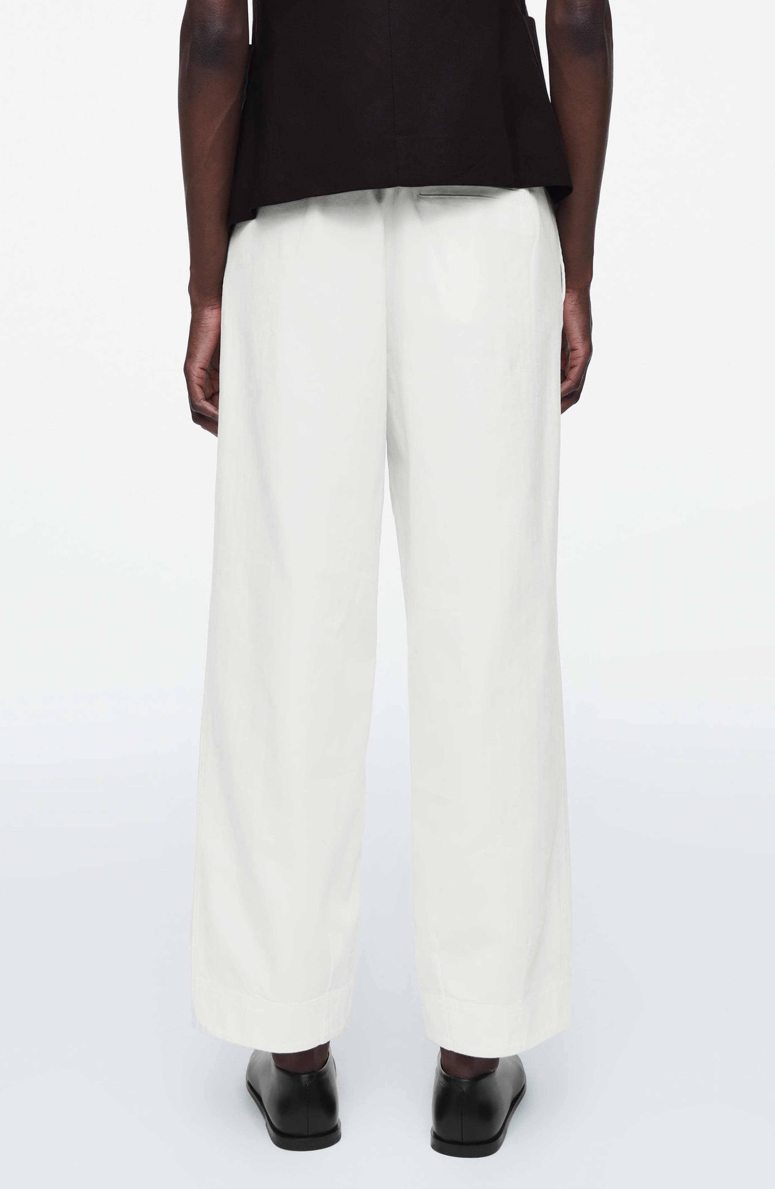 Organic Cotton Herringbone Pants - image 2