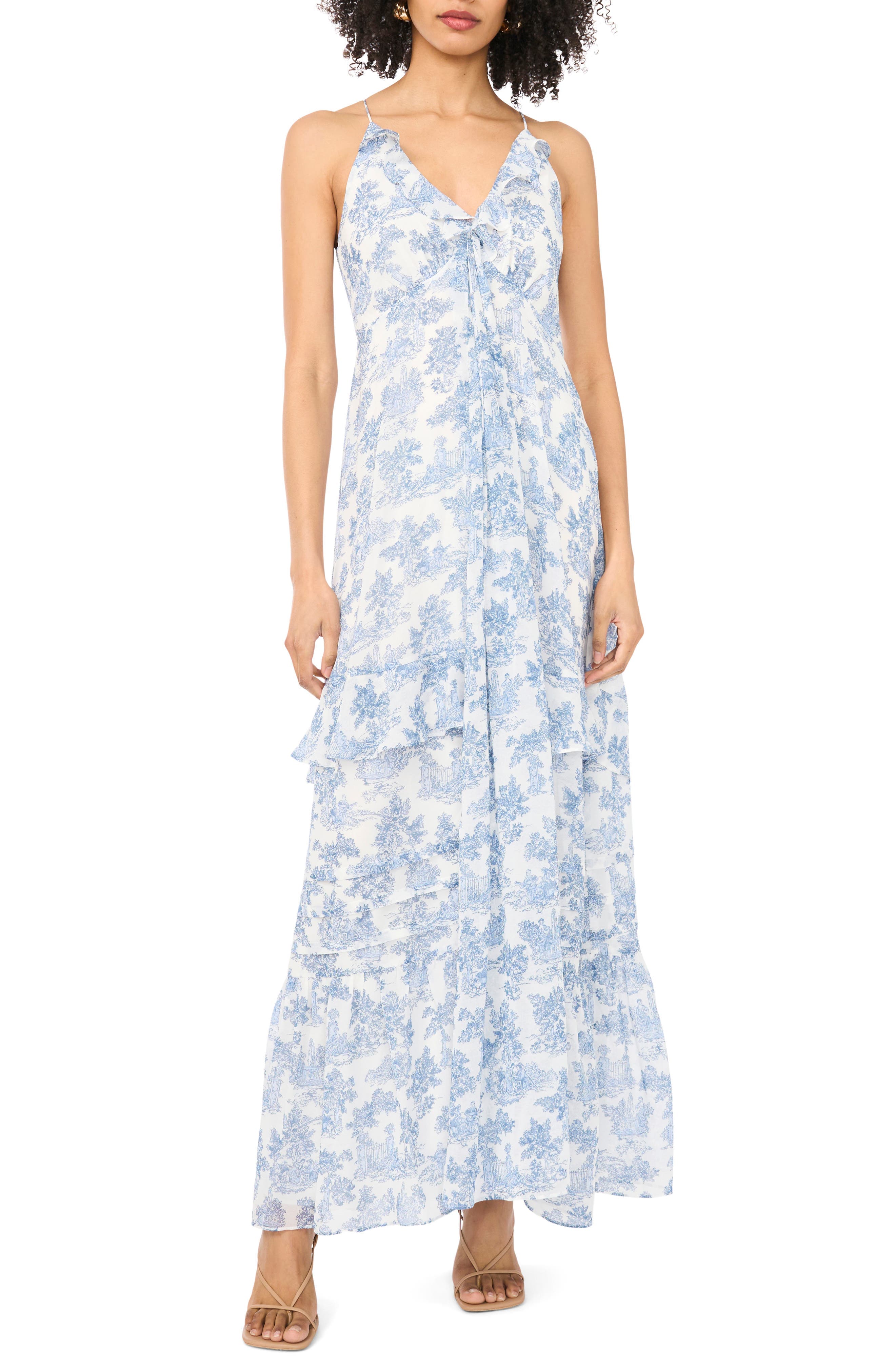 Ruffle Maxi Dress - image 1