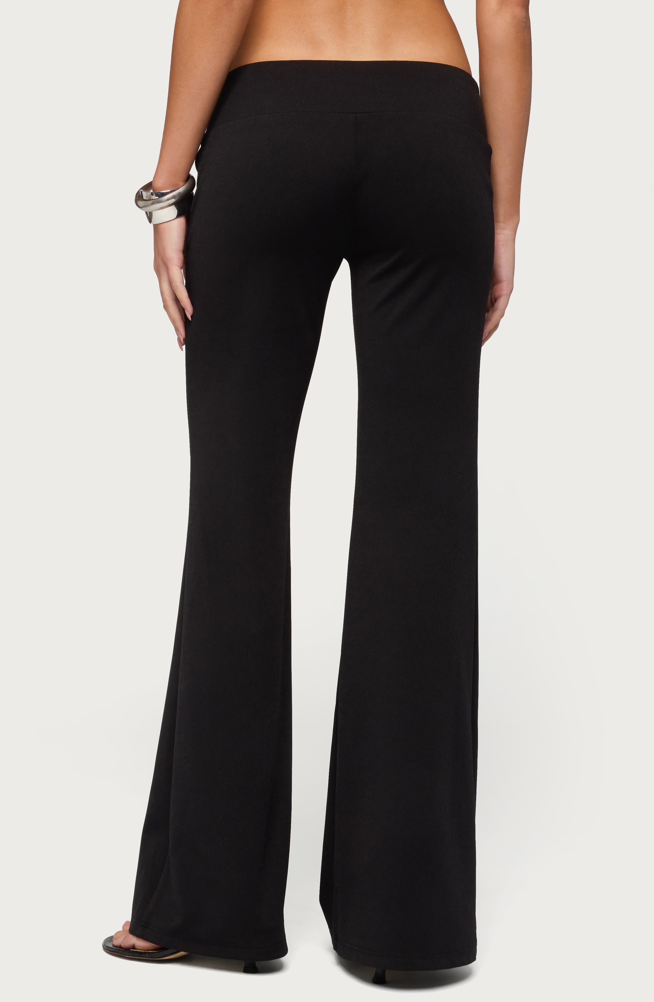 Katalia Sequin Waist Flare Pants - image 2