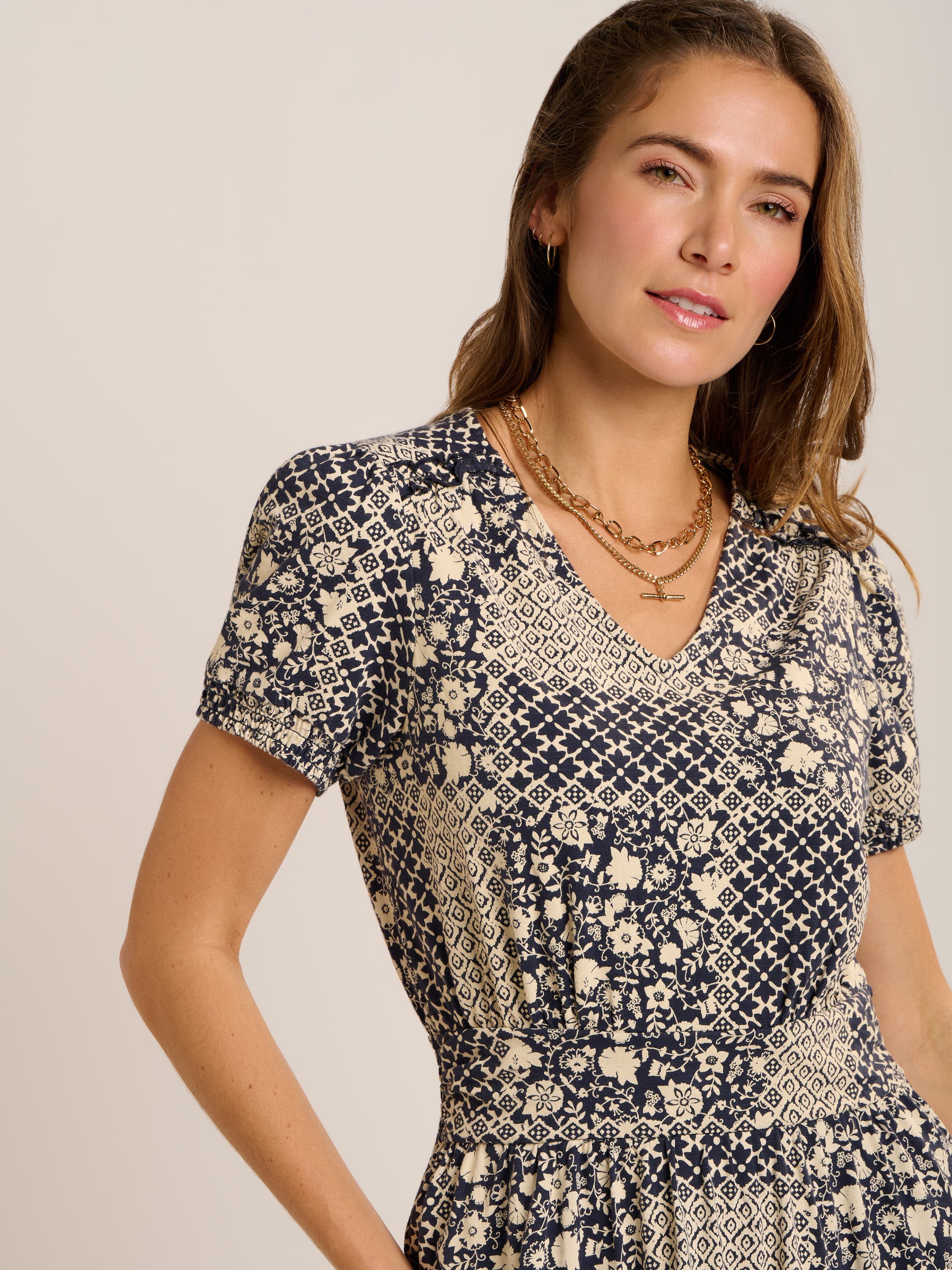 Katerina Printed Maxi Dress - image 2