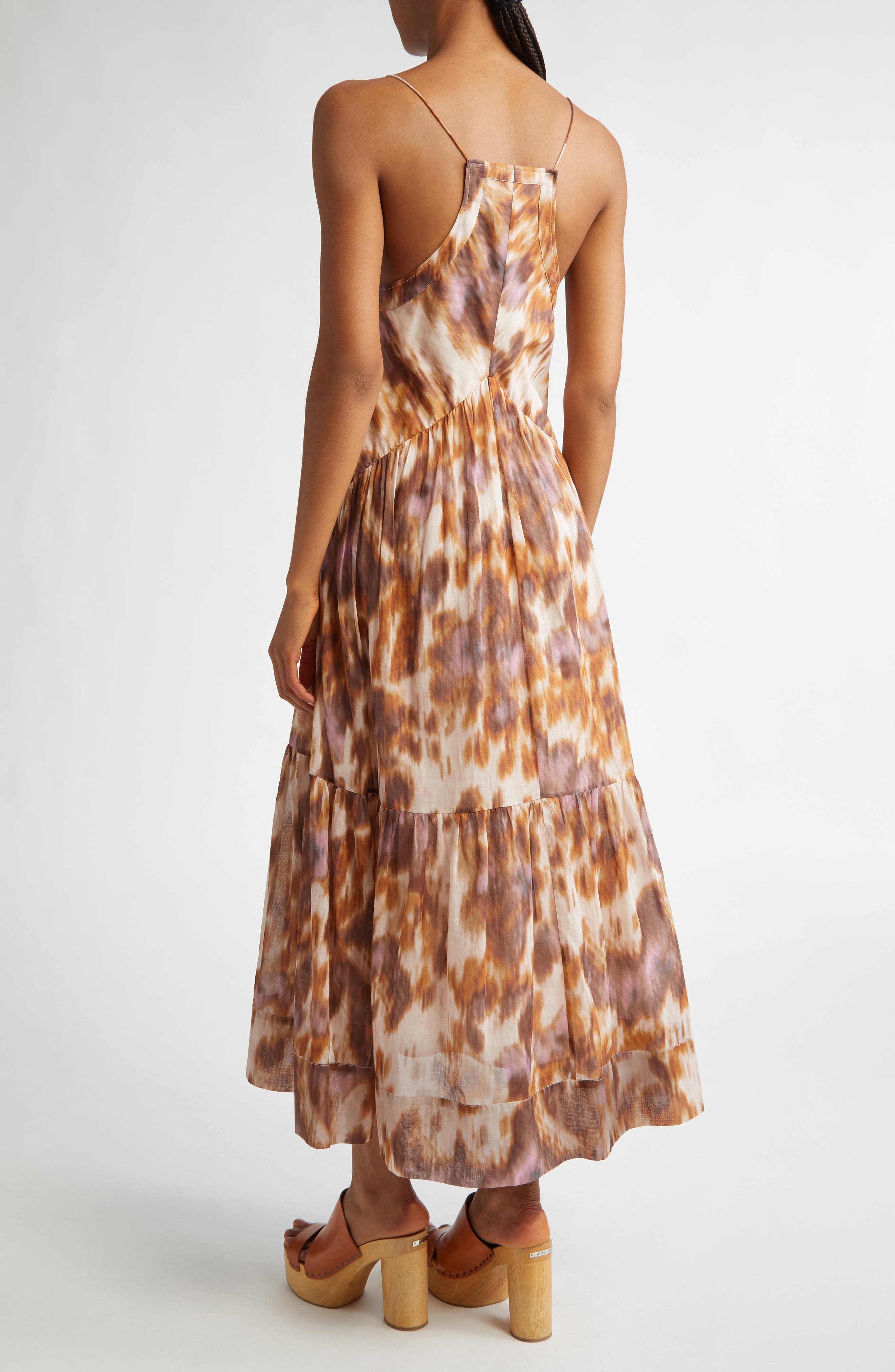 Sabba Tiered Cotton Maxi Dress - image 2