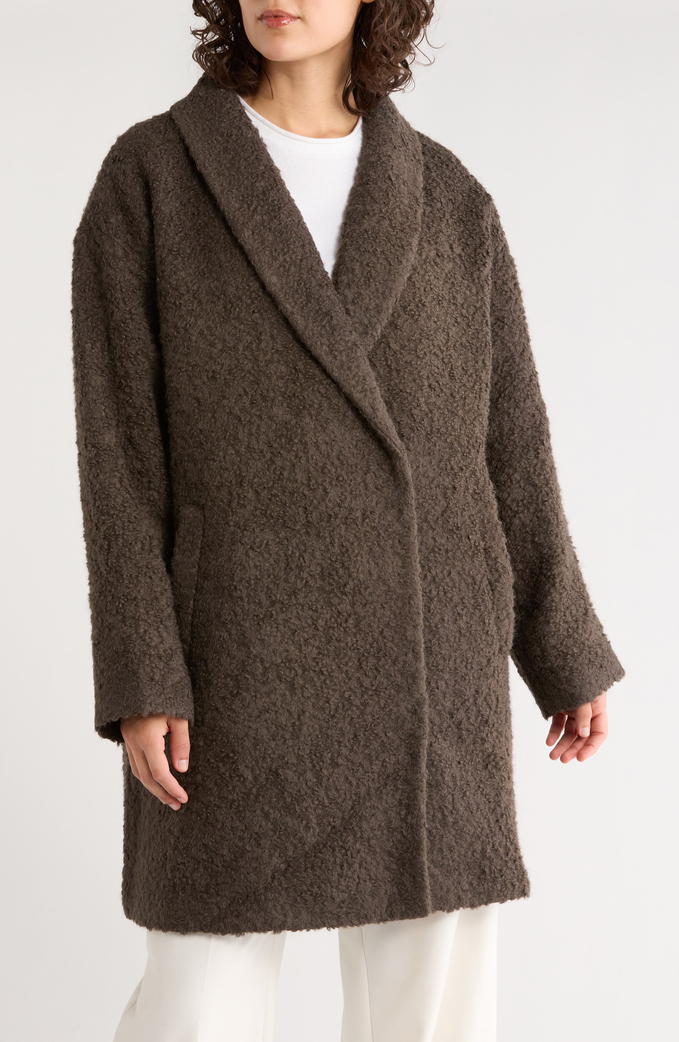 Shawl Collar Coat - image 1