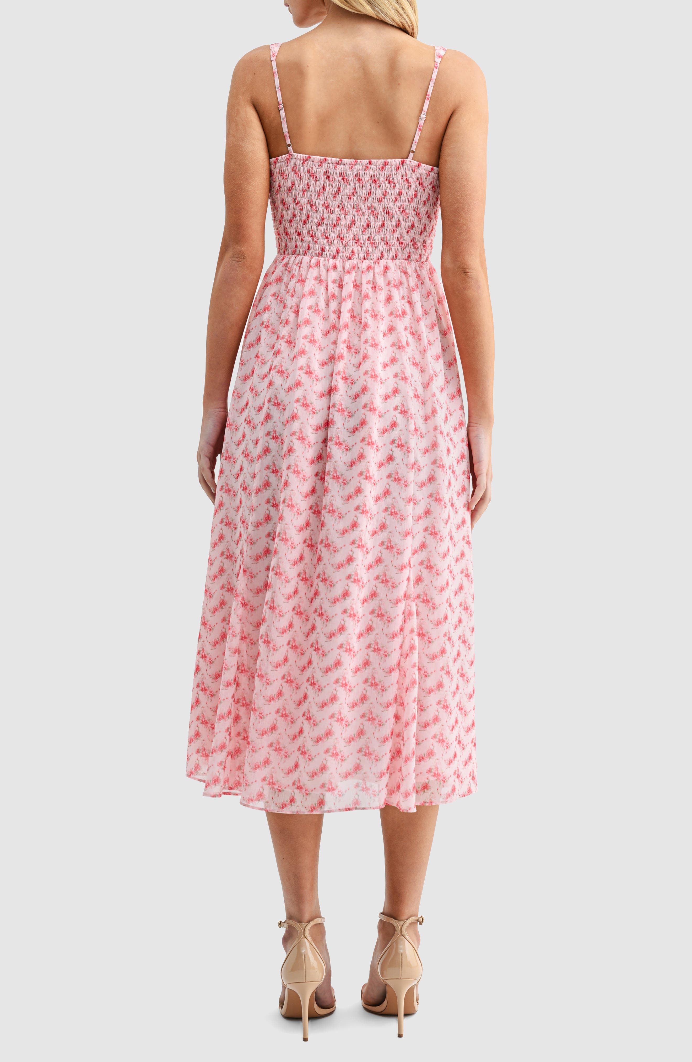 Fit and Flare Midi Dress - image 2