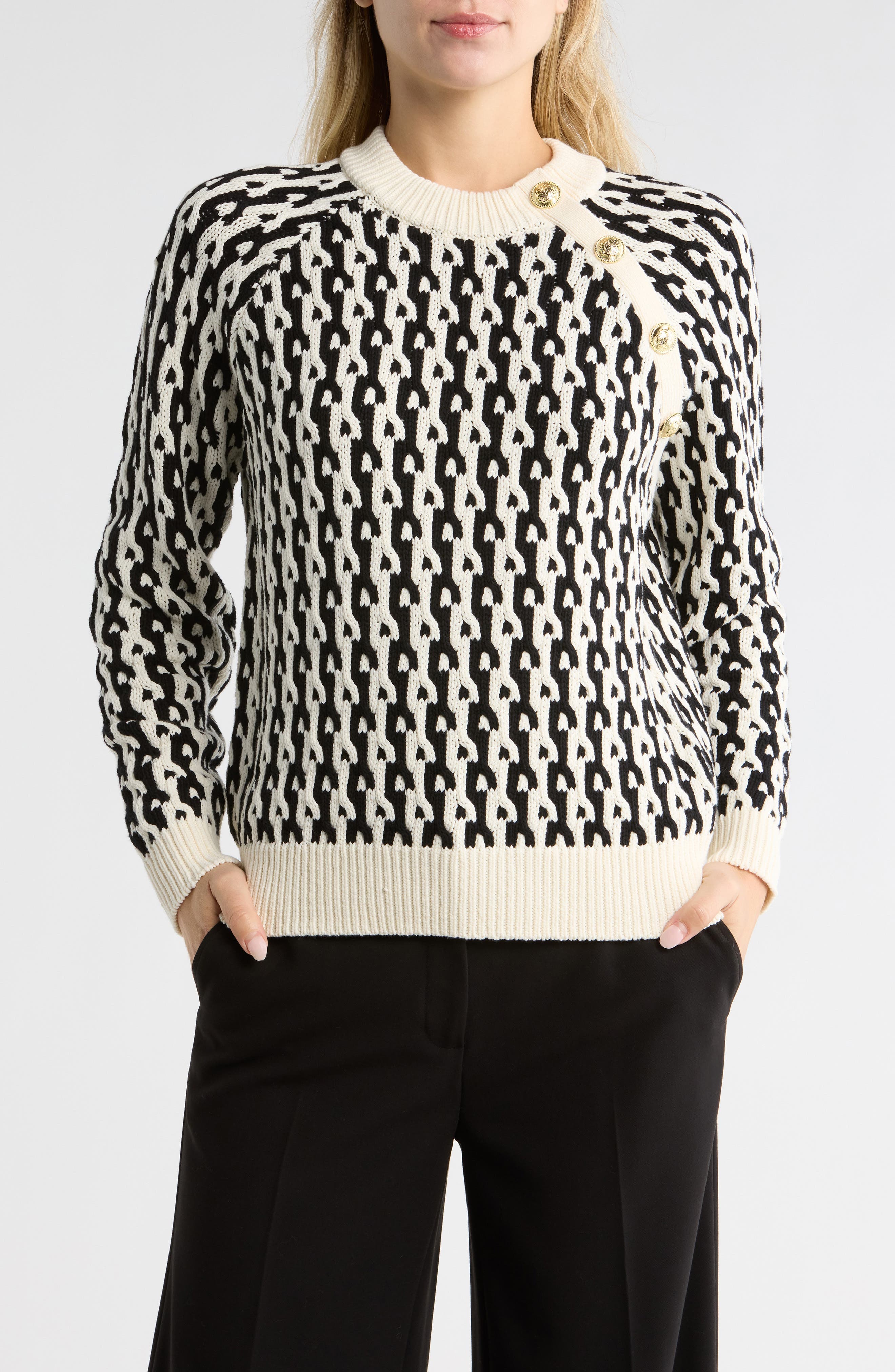 Sawyer Long Sleeve Crewneck Sweater - image 1