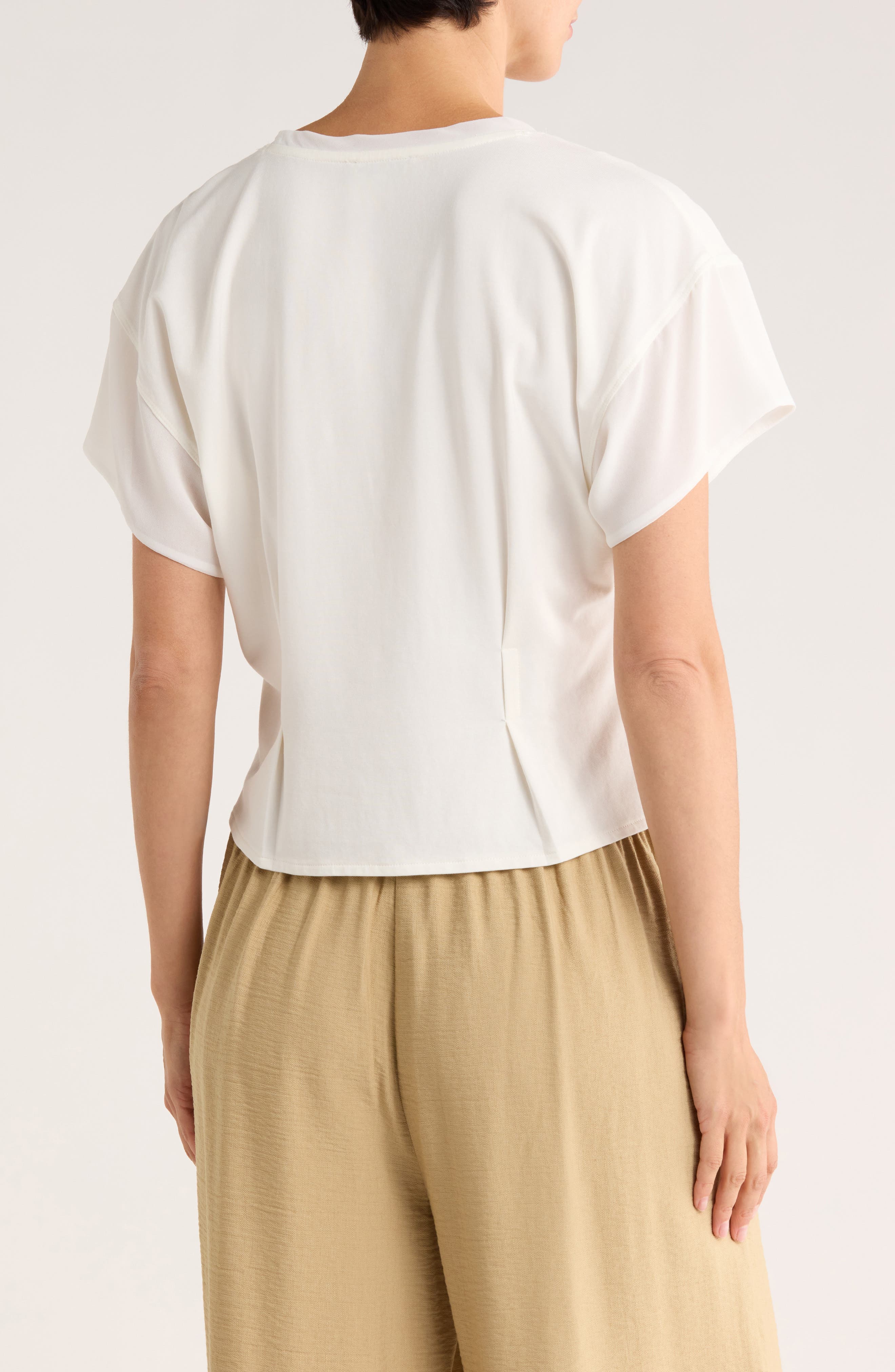Mixed Media Knit Top - image 4